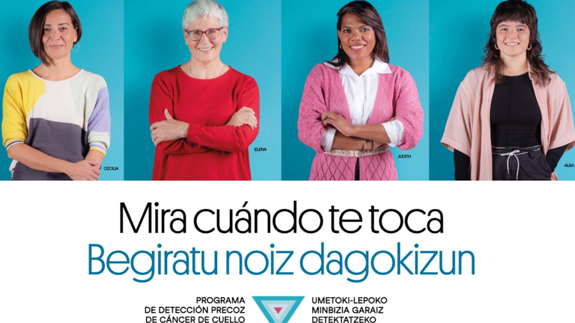 El Departamento de Salud ha lanzado una nueva campaña para fomentar la participación en el programa de Detección Precoz de Cáncer de Cuello de Útero
