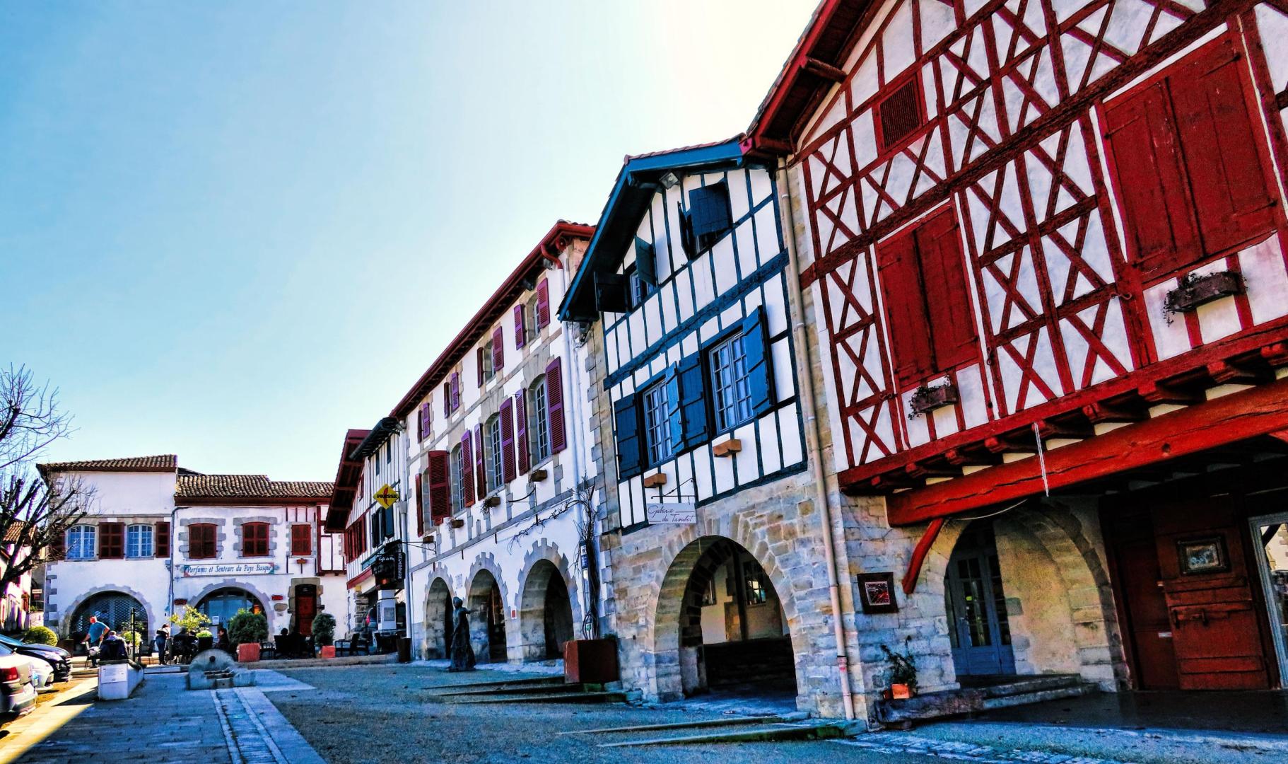 La Bastide-Clairence con su característica arquitectura