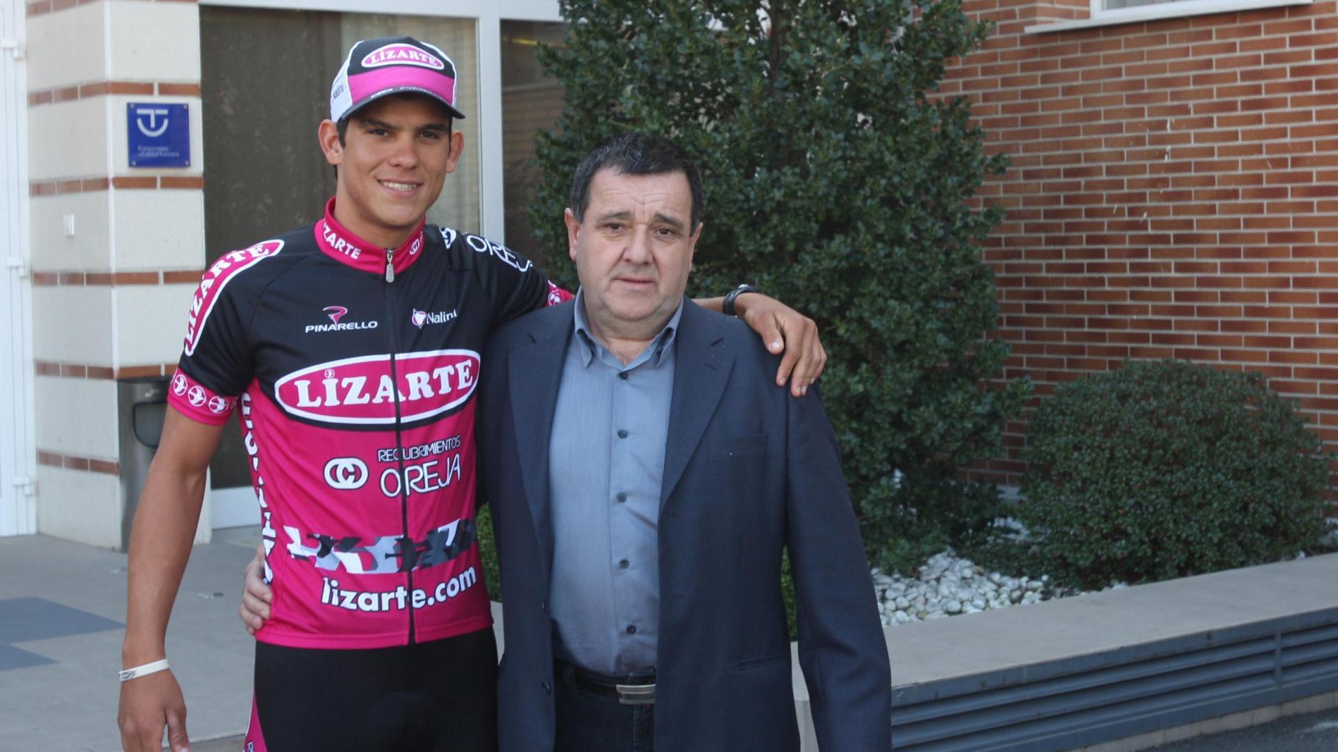 Andrey Amador y Manolo Azcona.