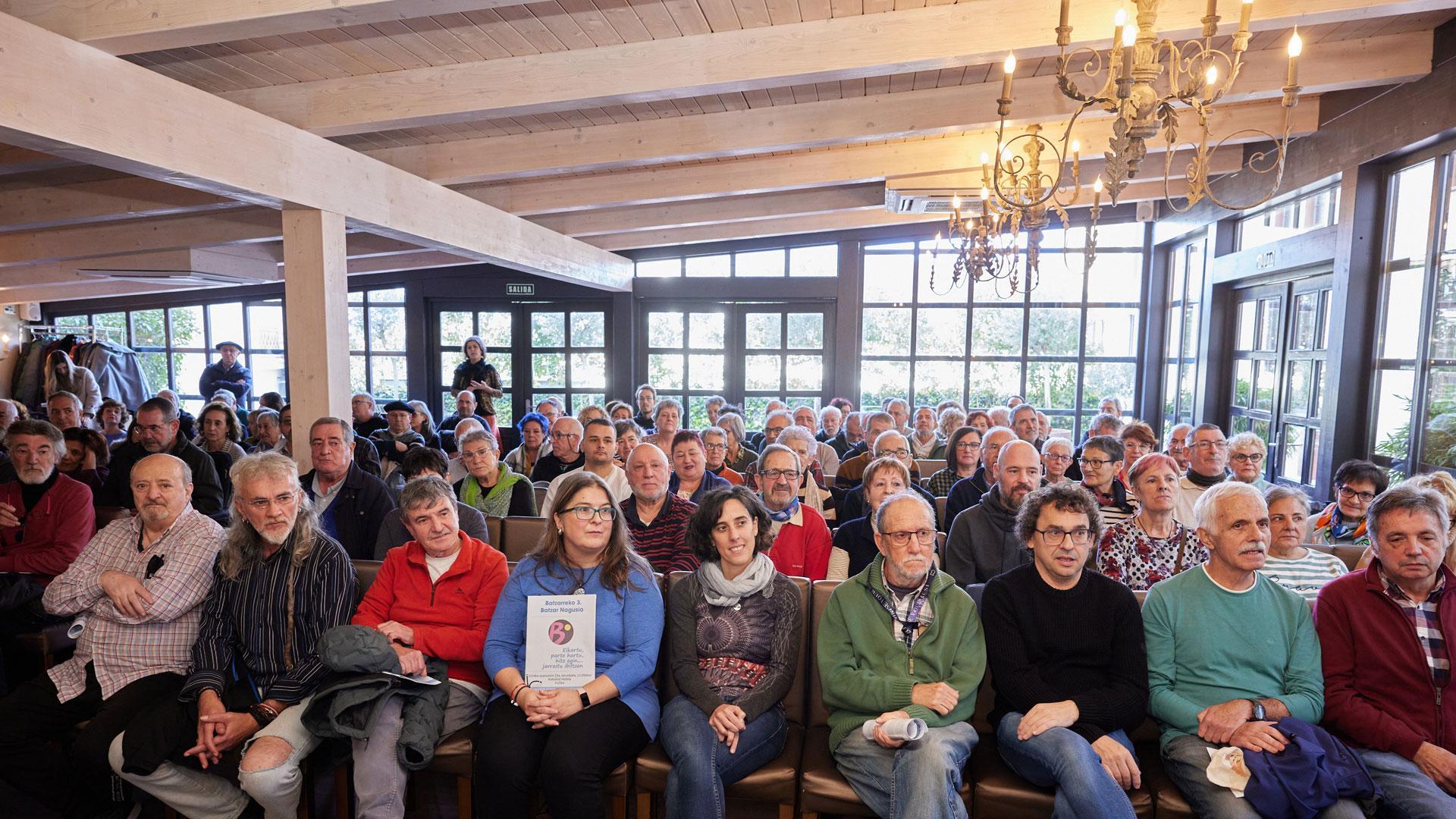 Fotos de la III Asamblea general de Batzarre celebrada este sábado en Pamplona