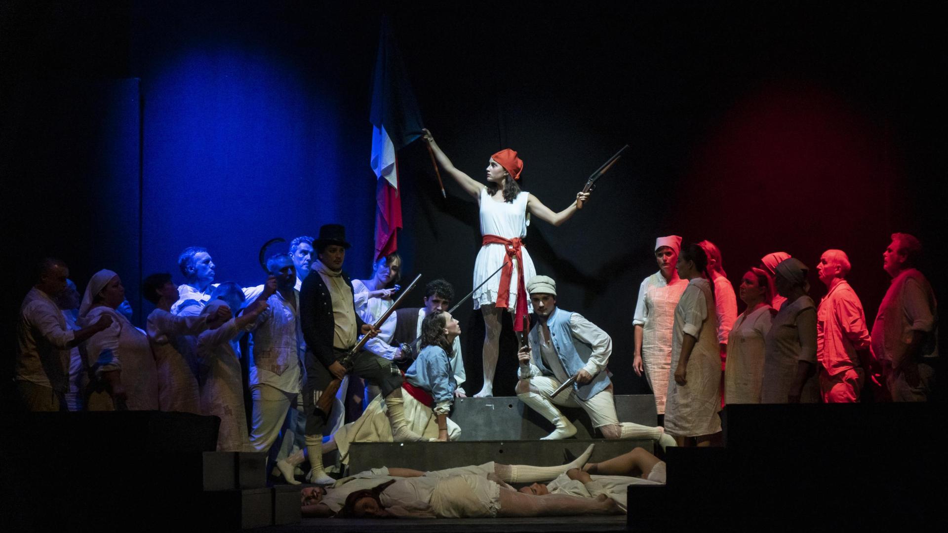 Una escena de la obra '1789'