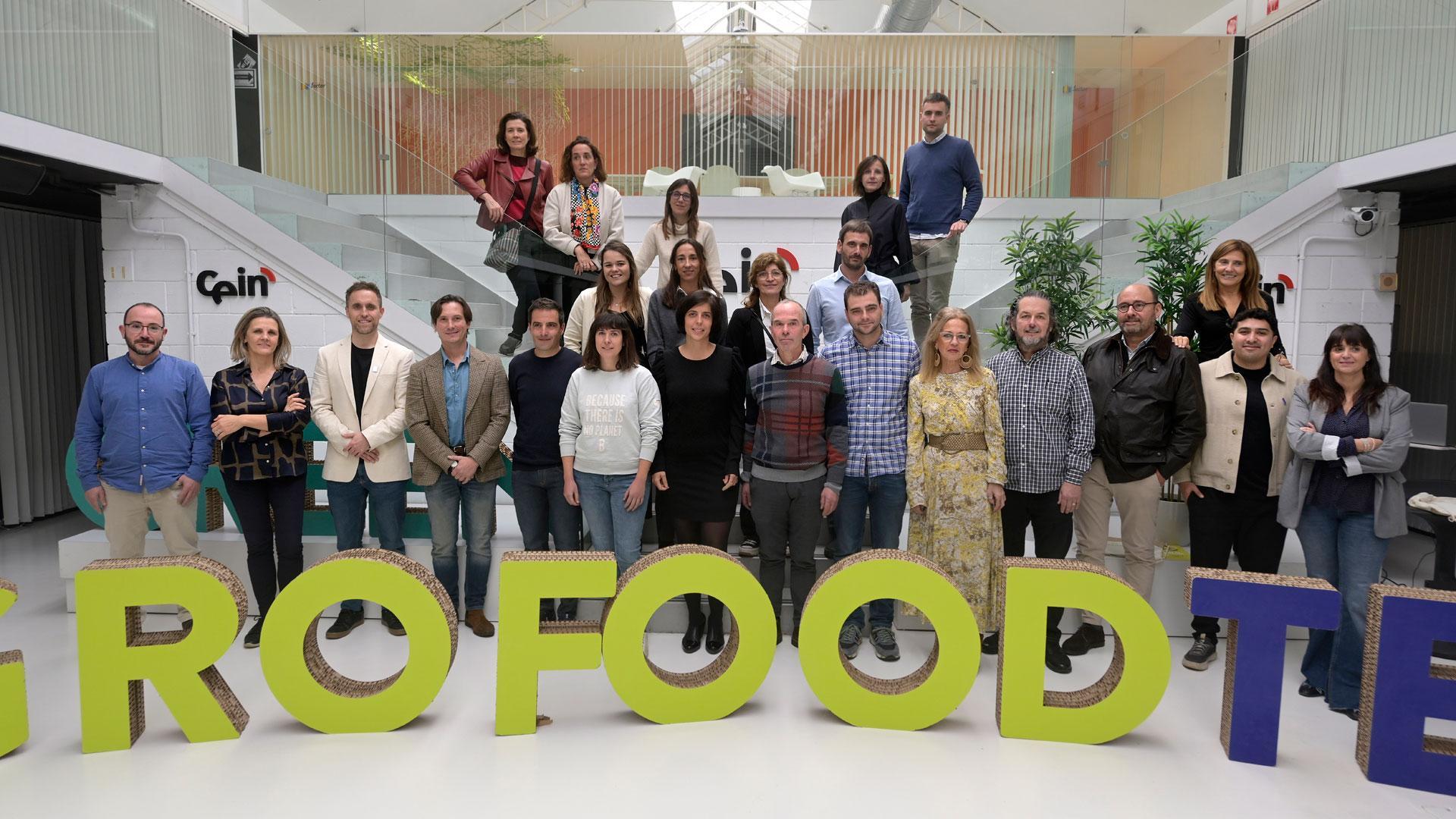 Participantes en la jornada de presentación de los proyectos empresariales agroalimentarios que han concluido la Aceleradora AGROFOODTech