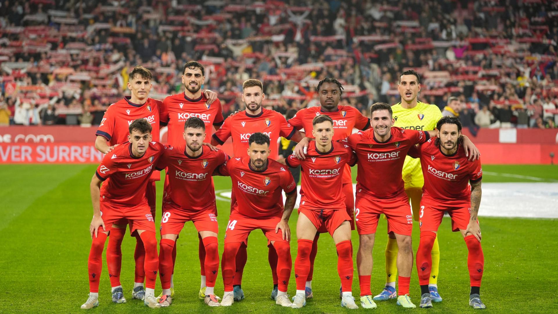 El once que presentó Vicente Moreno en el Sánchez-Pizjuán