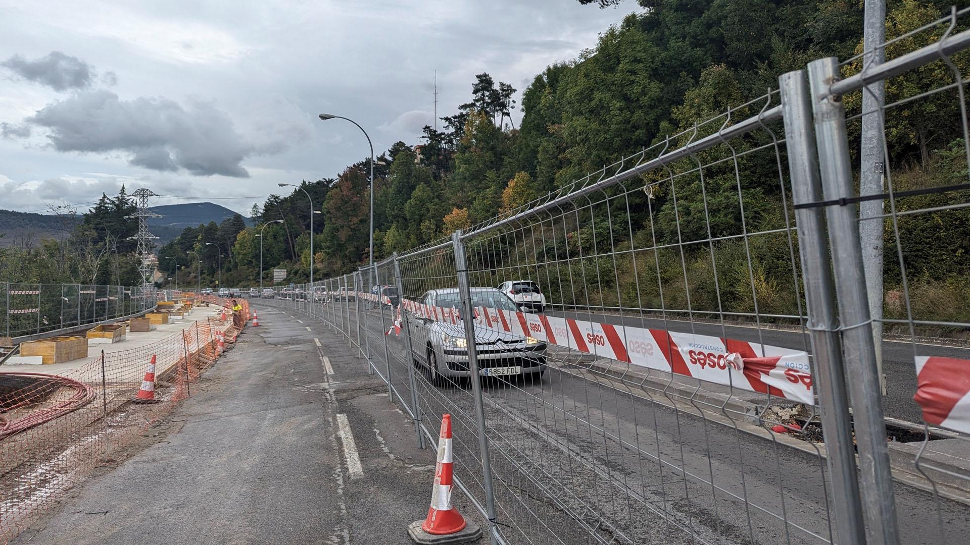 Obras en la Cuesta de Beloso