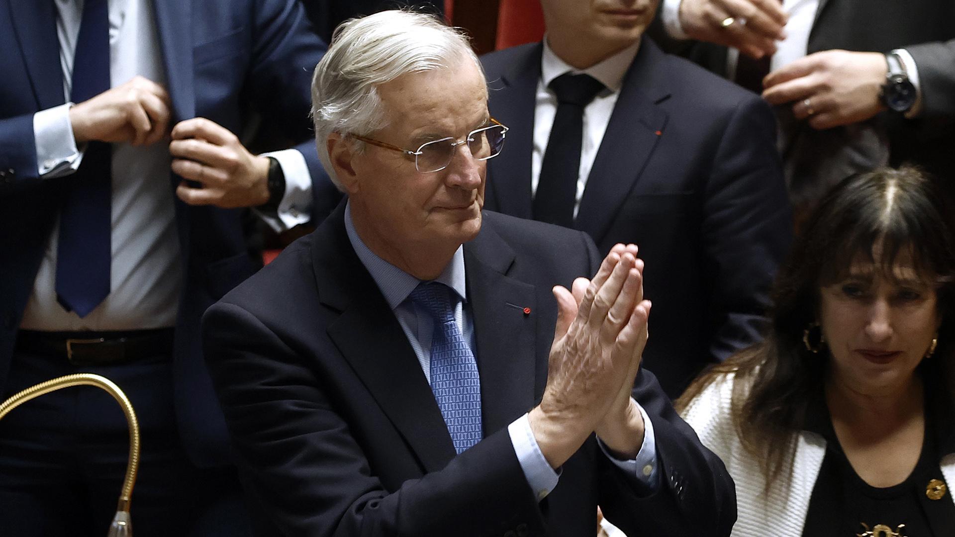 El primer ministro francés, Michel Barnier