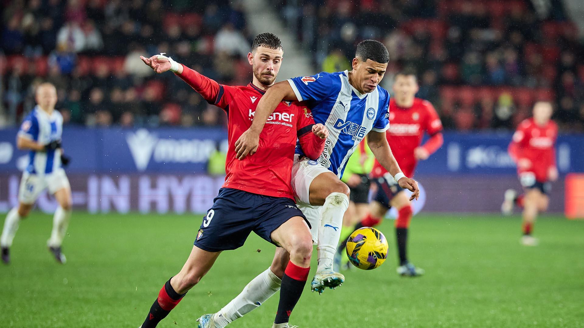 Fotos del Osasuna 2-2 Alavés de la jornada 16./