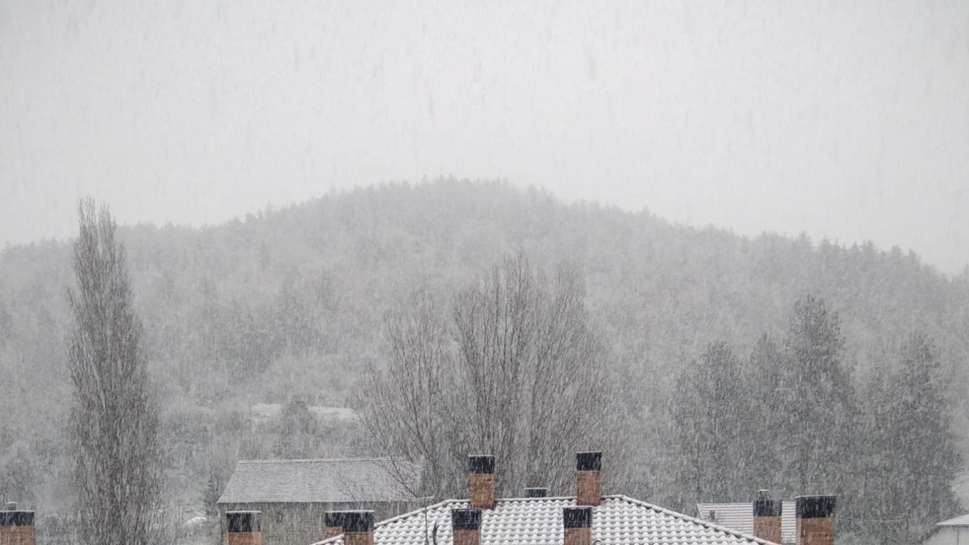 Nieve en Esparza de Salazar