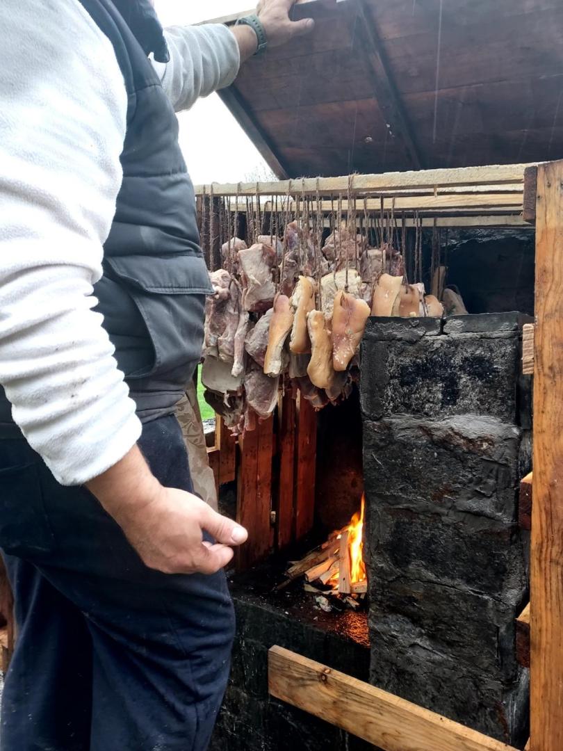 Proceso de ahumado de la carne