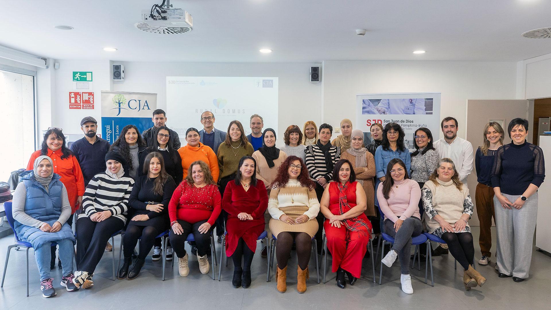 Entrega de diplomas de la Escuela de Cuidados del Proyecto ‘Rural Domus’