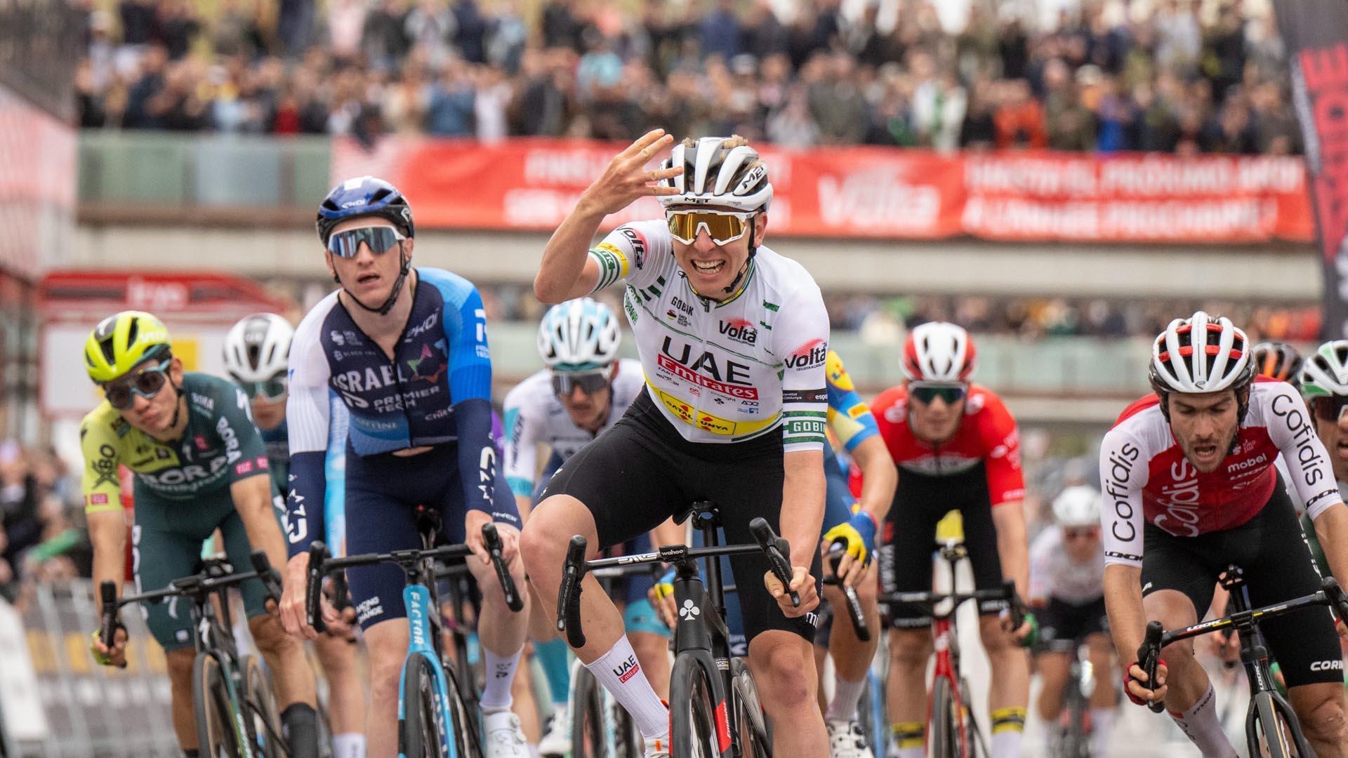 El esloveno Tadej Pogacar se proclamó ganador de la Volta a Catalunya 2024

VOLTA A CATALUNYA

24/03/2024