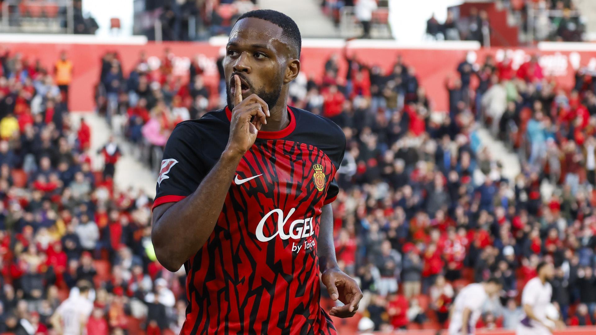 El doblete de Laryn, clave en la victoria del Mallorca contra el Girona