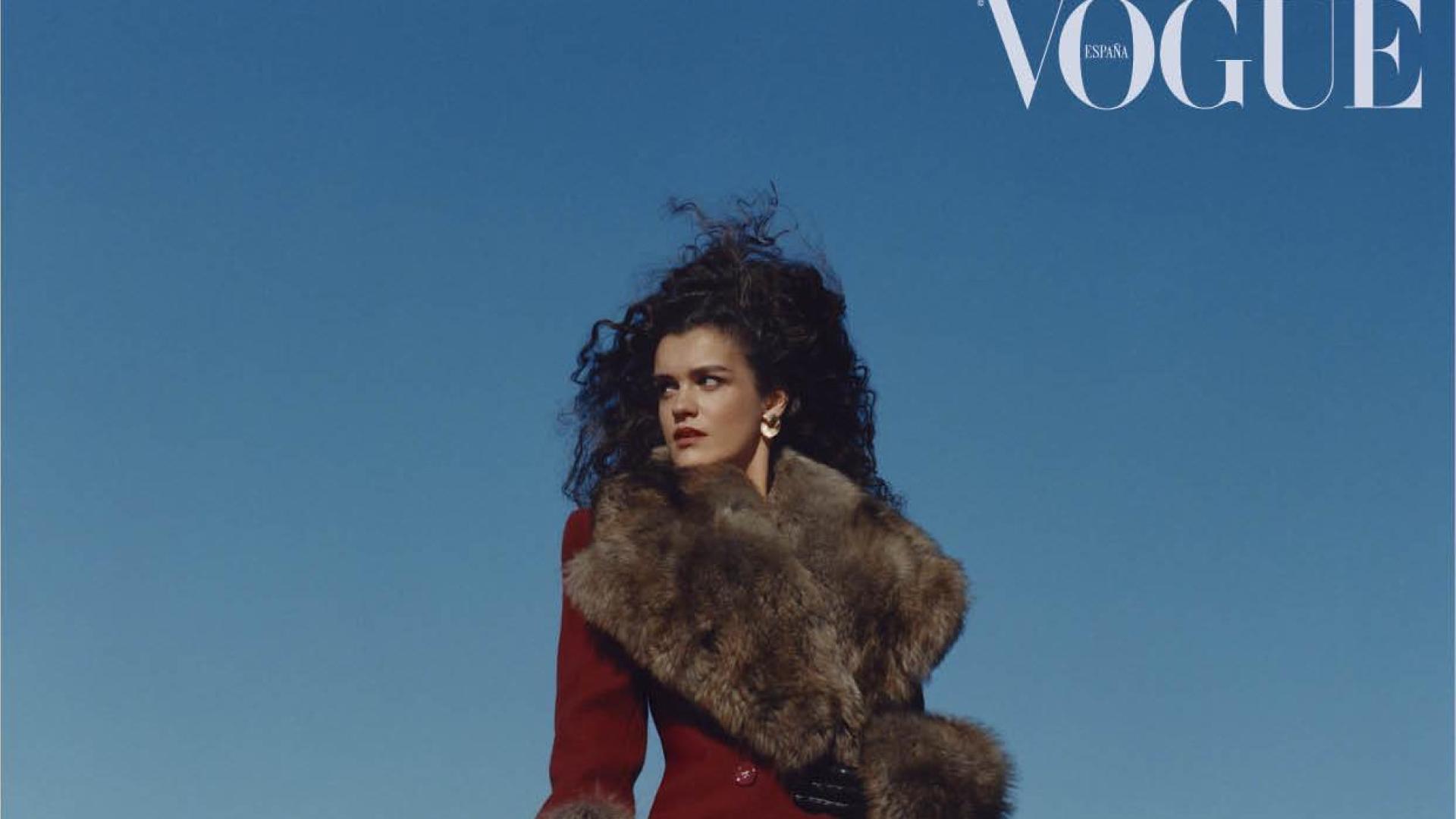 Imagen de la entrevista de Amaia Romero para la revista Vogue