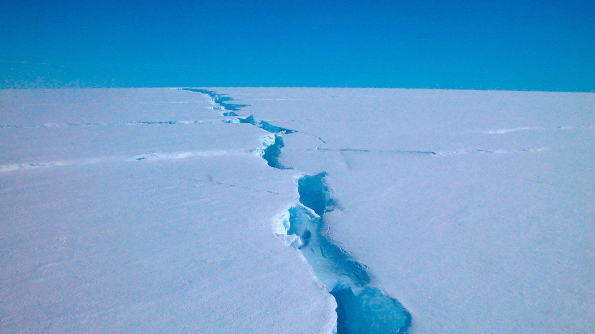 Imagen de archivo de un iceberg