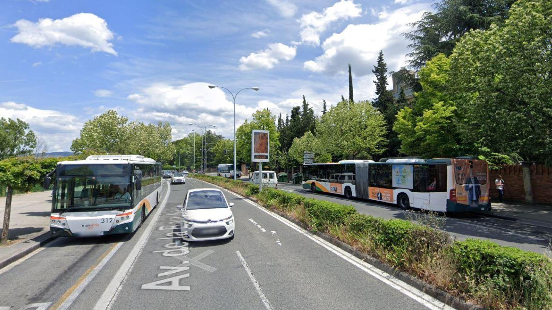 El atropello se produjo a la altura del número 64 de la avenida Baja Navarra