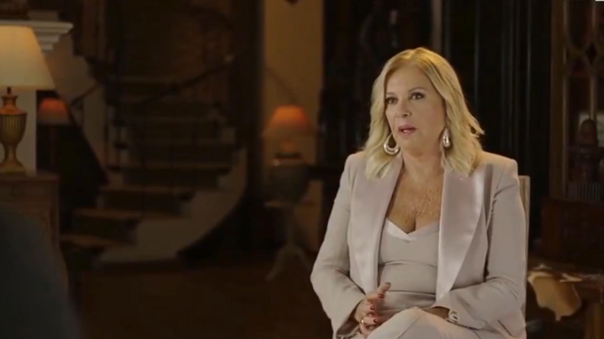 Bárbara Rey, en su entrevista en Telecinco
