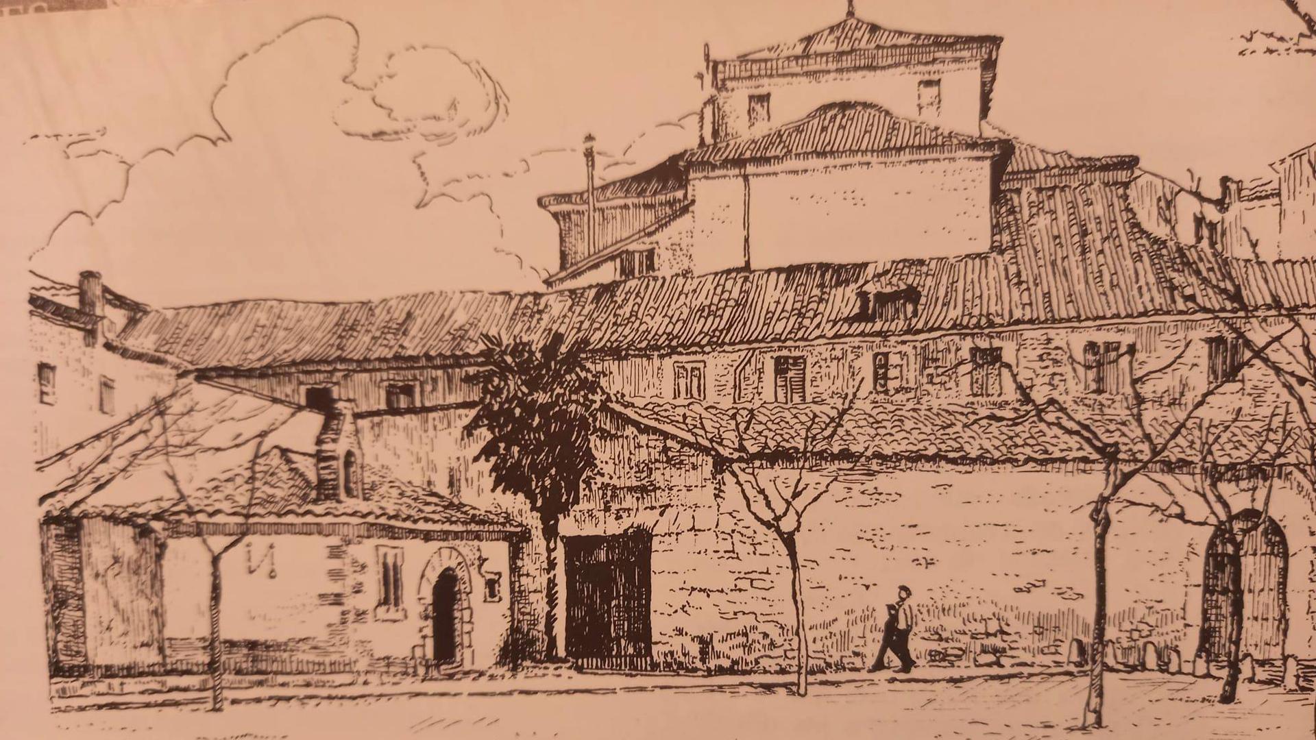 La antigua ermita de la Virgen de la O, según Fernández de Avilés