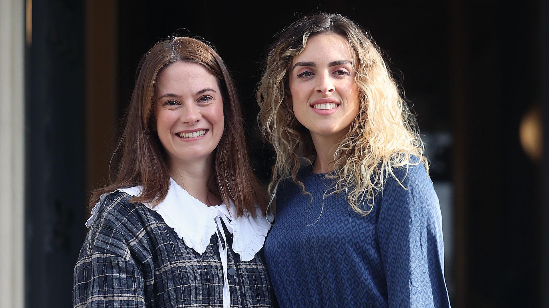 Beatriz Echarte (izquierda) y Ruth Arias