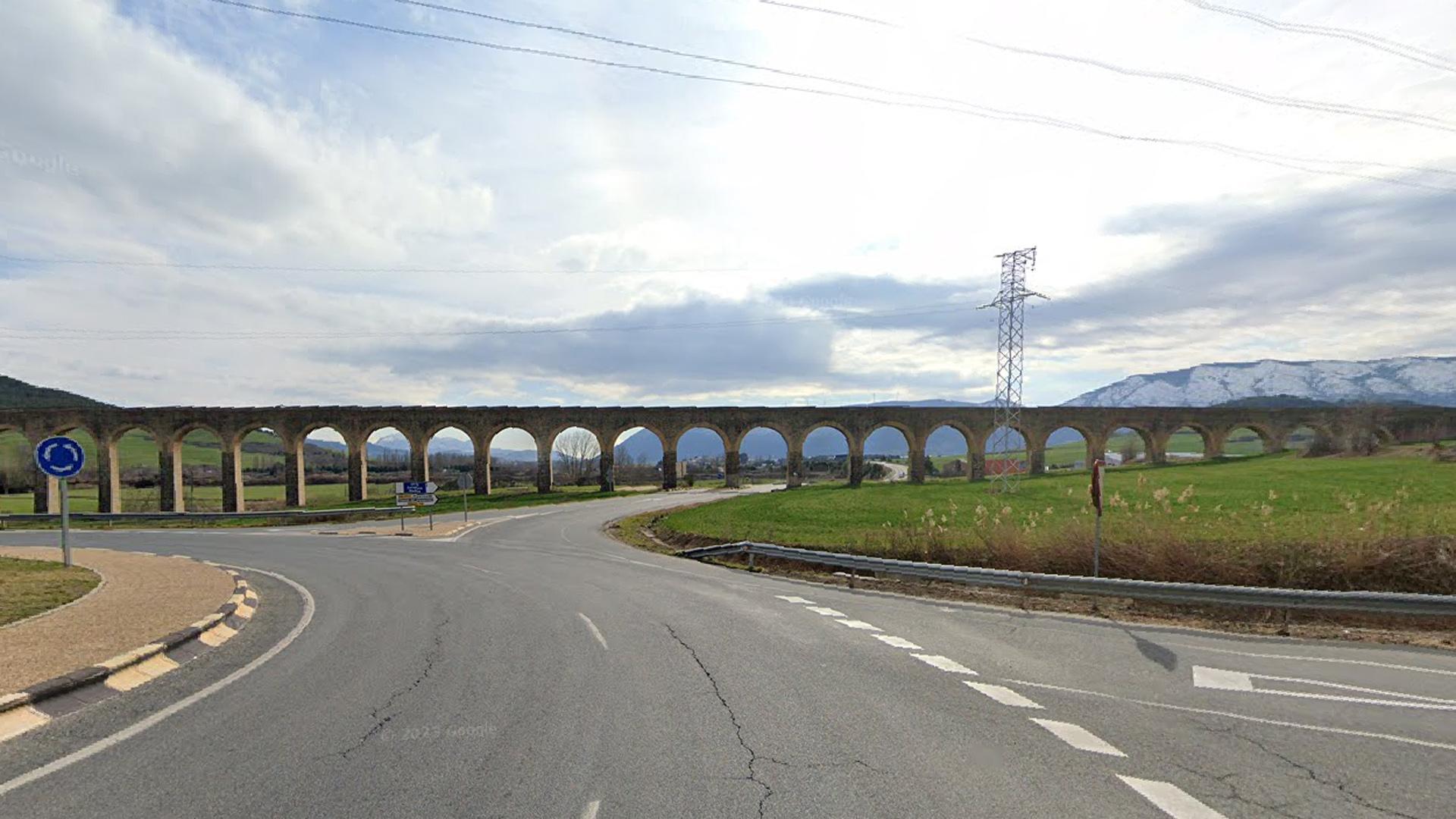 El accidente se ha producido en la N-121 a la altura de Noáin