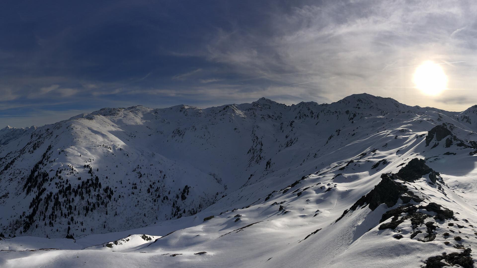 El monte Rosskopf en Hippach, en el Tirol austríaco