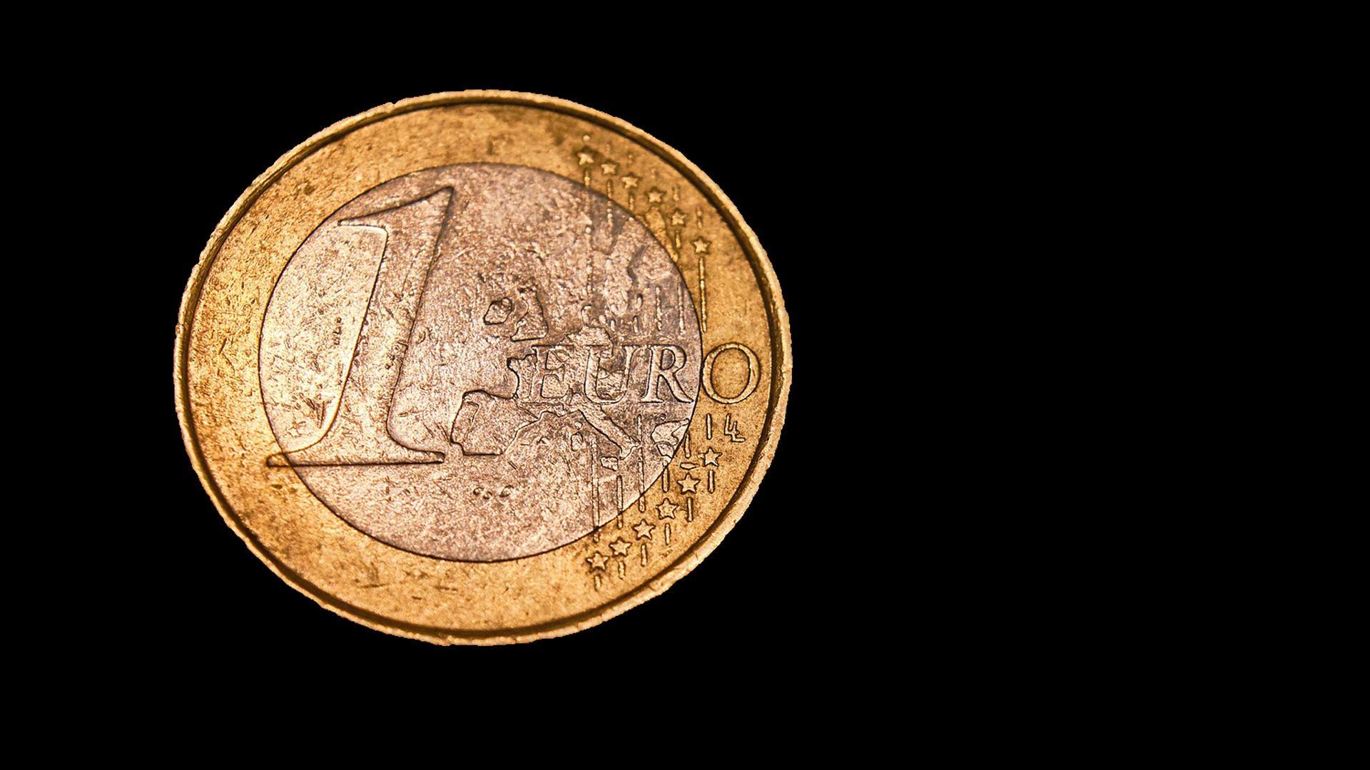Cara común de la moneda de 1 euro