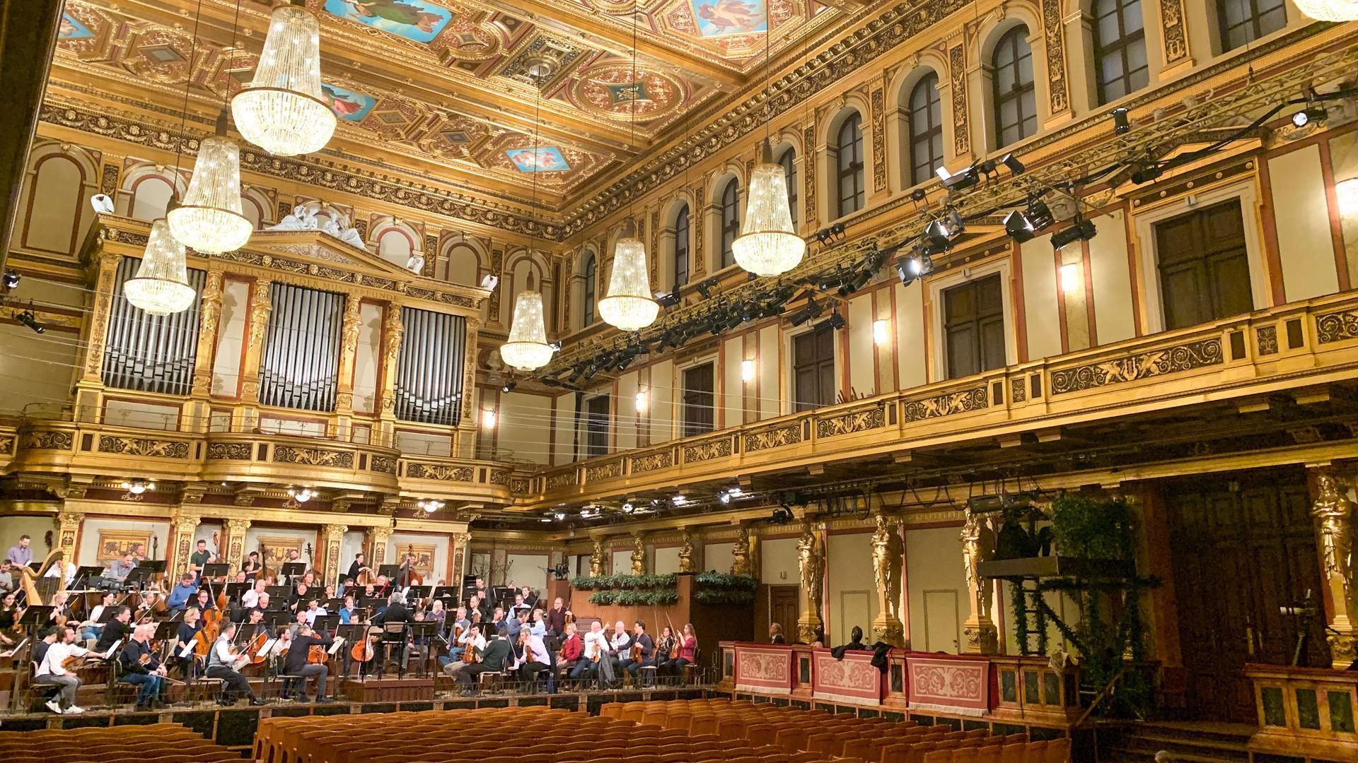 Ensayo celebrado este sábado en la capital austriaca
