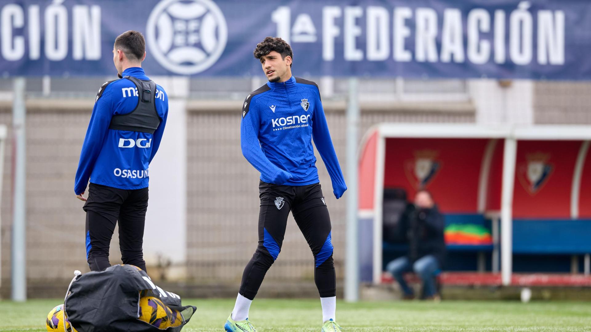 Iker Benito, en Tajonar