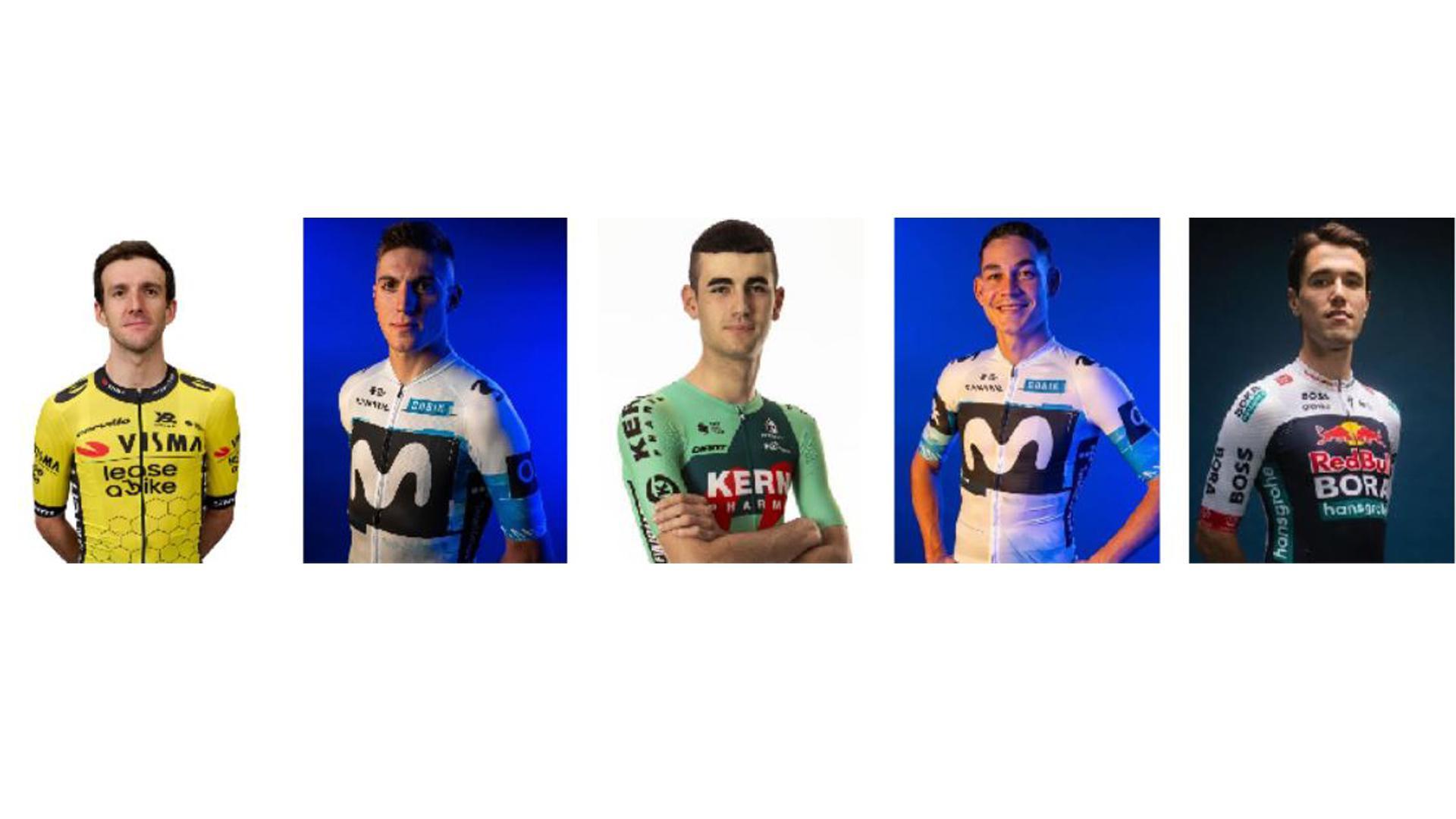 Algunos de los ciclistas que cambian de equipo en este 2025