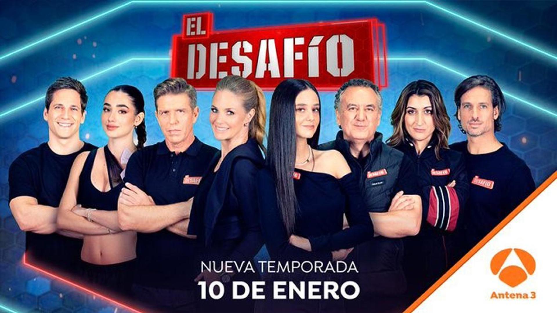 La quinta edición de 'El desafío' llega este 10 de enero a Antena 3