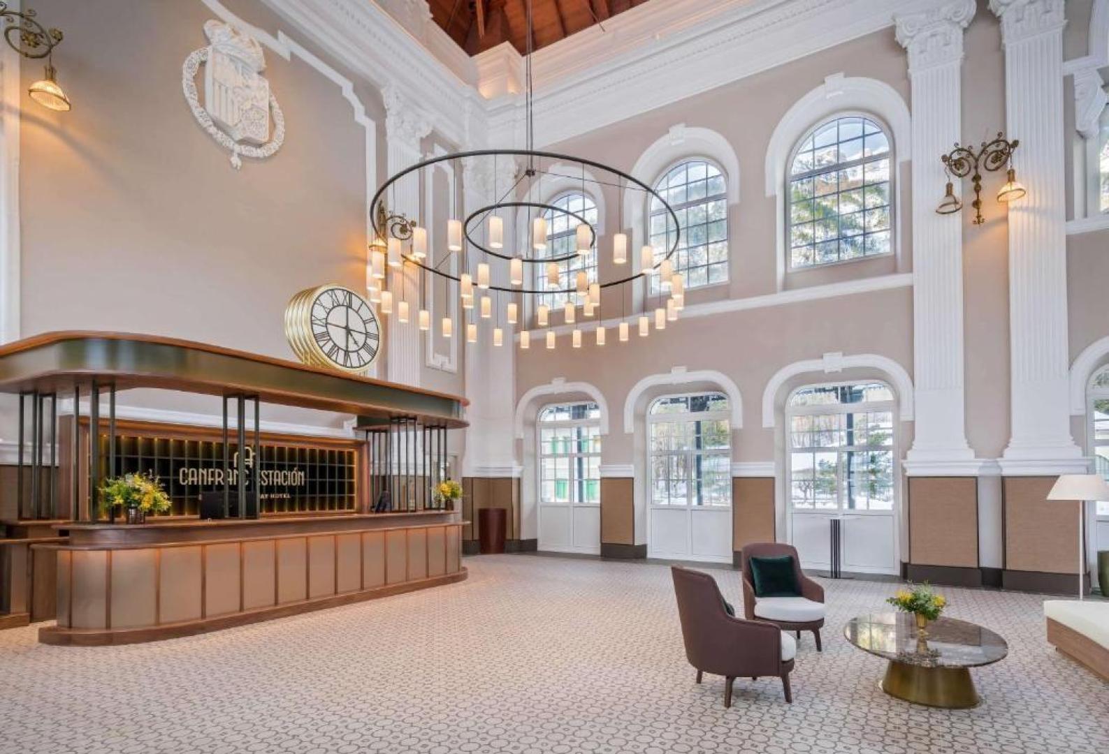 Recepción del hotel