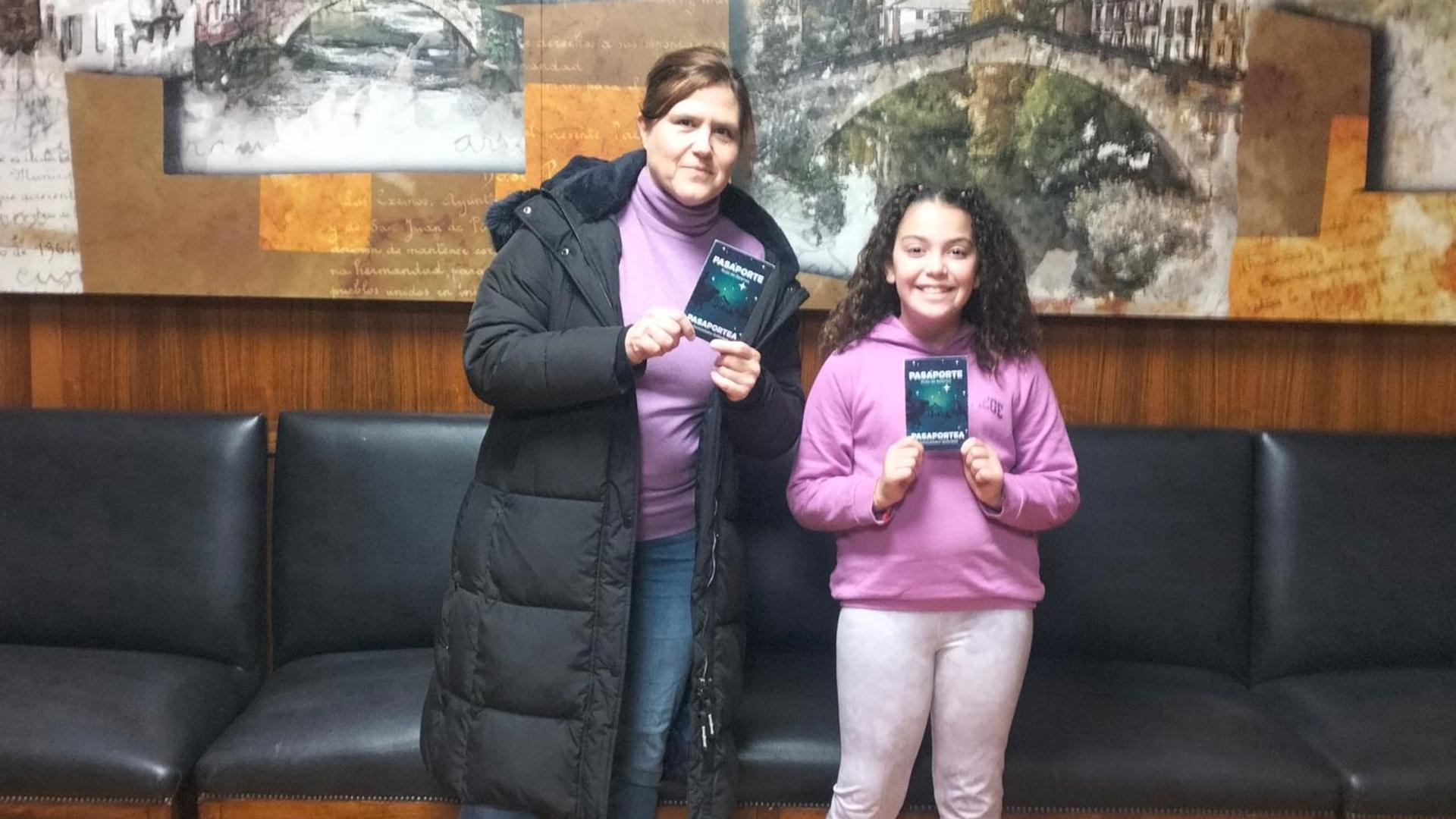 Noa Beltre e Iranzu Pascual han resultado agraciadas en el sorteo de esta segunda segunda edición de la Ruta de Belenes