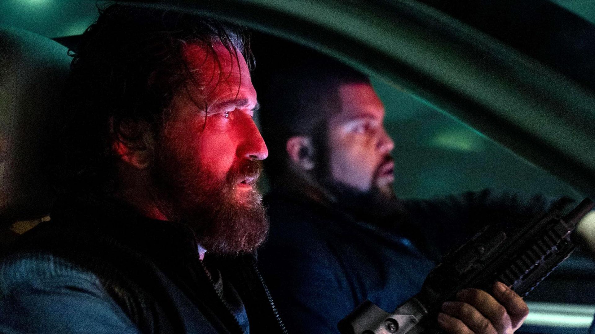 Gerard Butler y O'Shea Jackson Jr., en una escena de la película