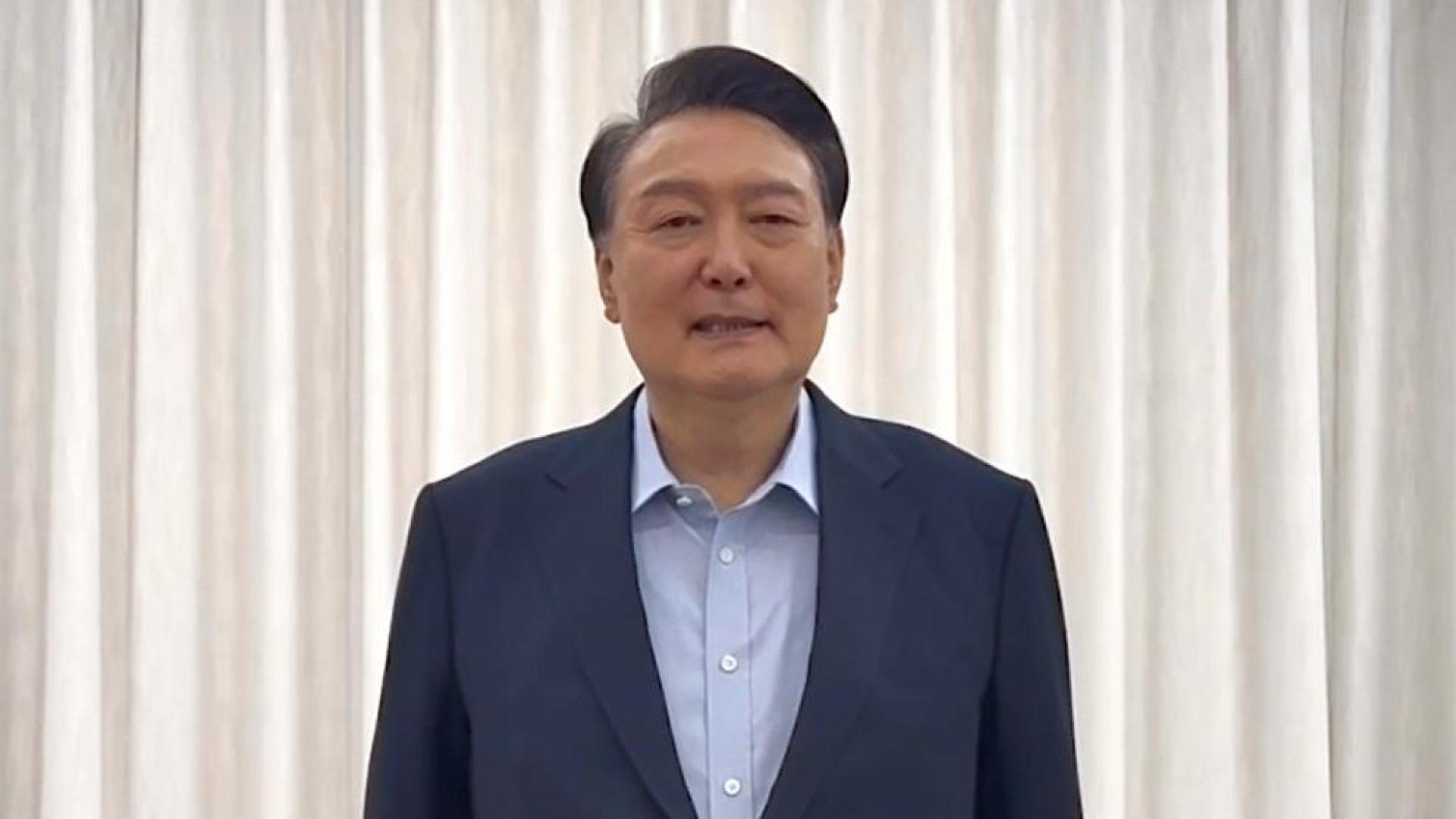 El presidente de Corea del Sur, Yoon Suk Yeol
