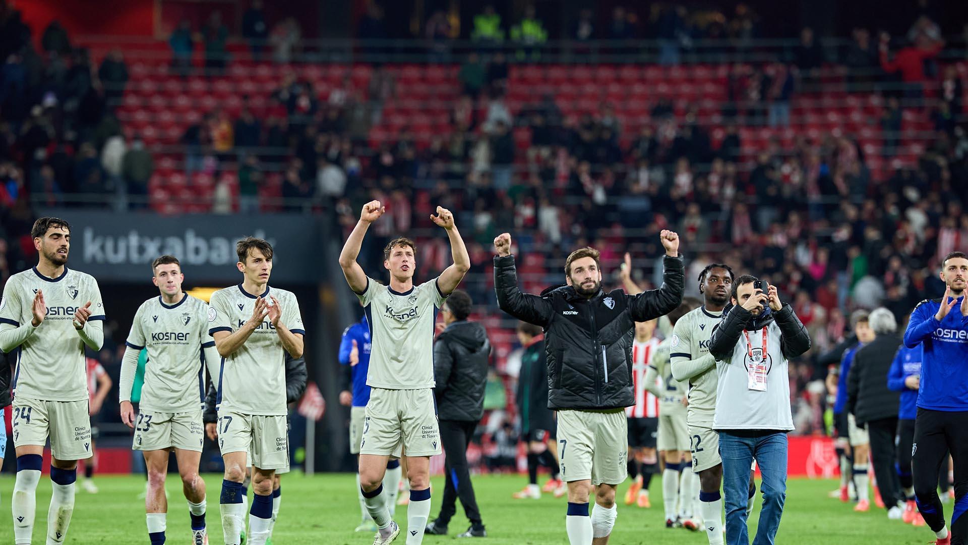Athletic Club - Osasuna, octavos de Copa del Rey. /
