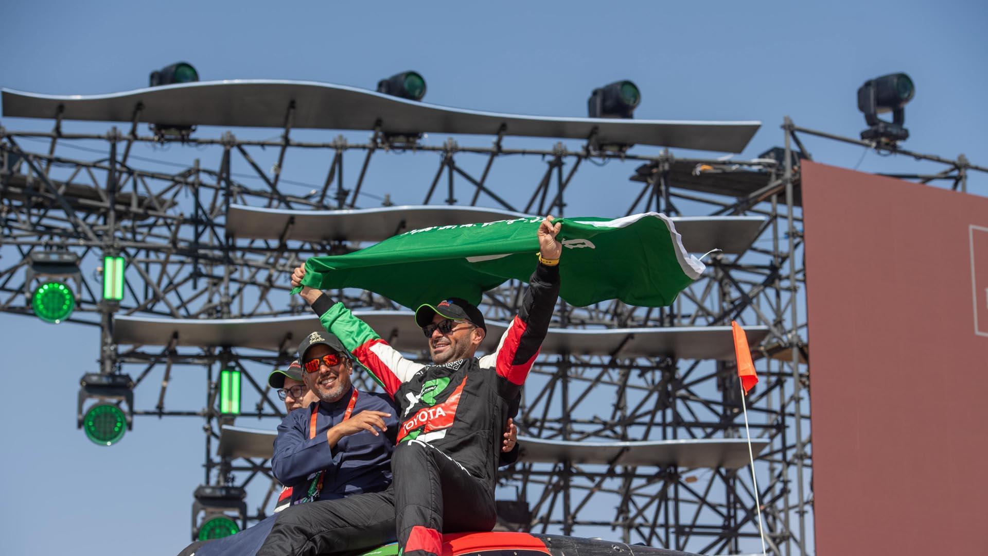 El saudí Yazeed Al-Rajhi, ganador del Dakar 2025 en coches
