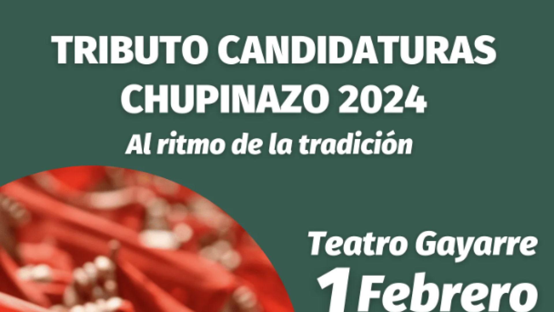 Cartel del evento