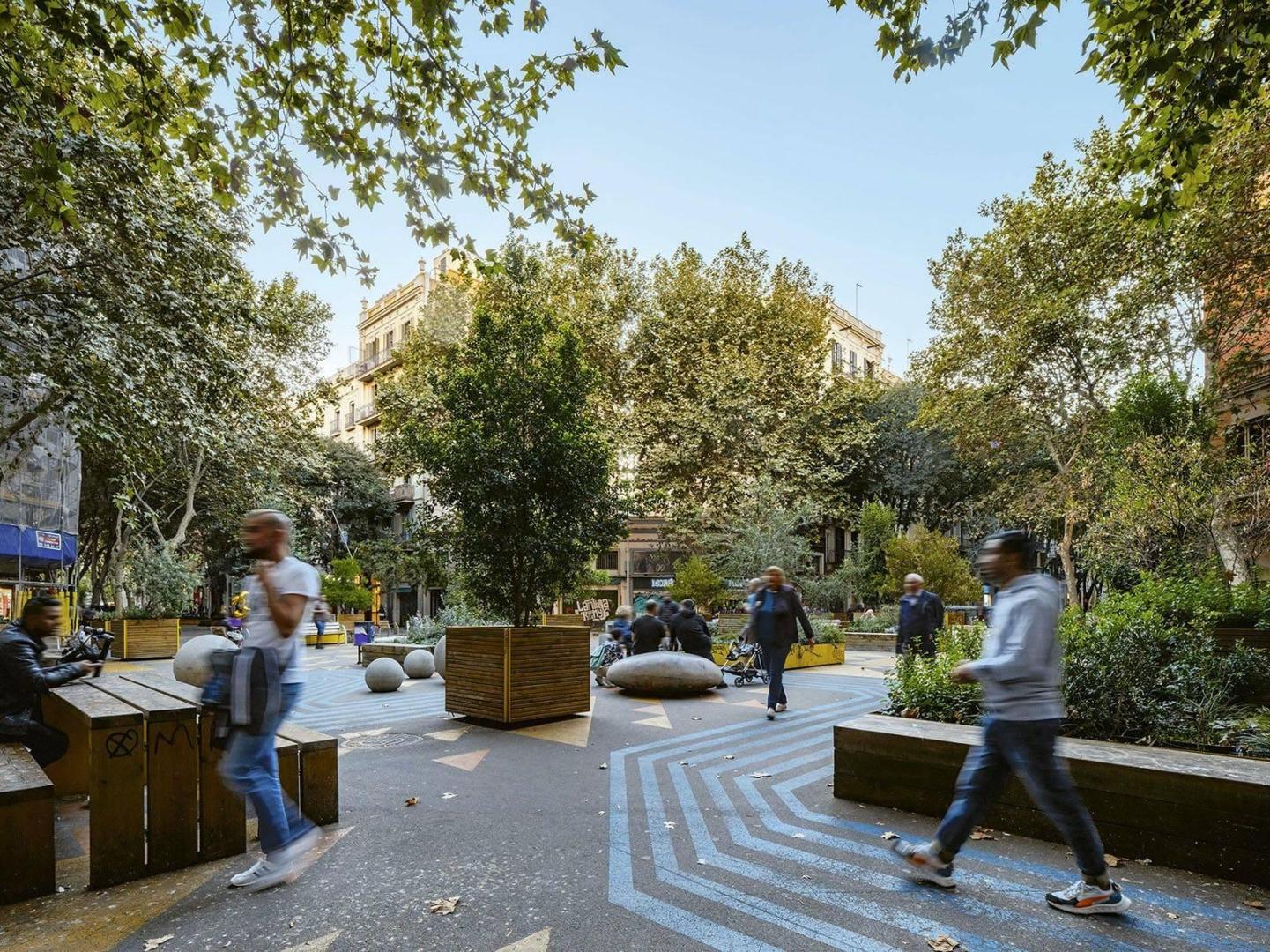 Supermanzana de Sant Antoni en el Eixample barcelonés