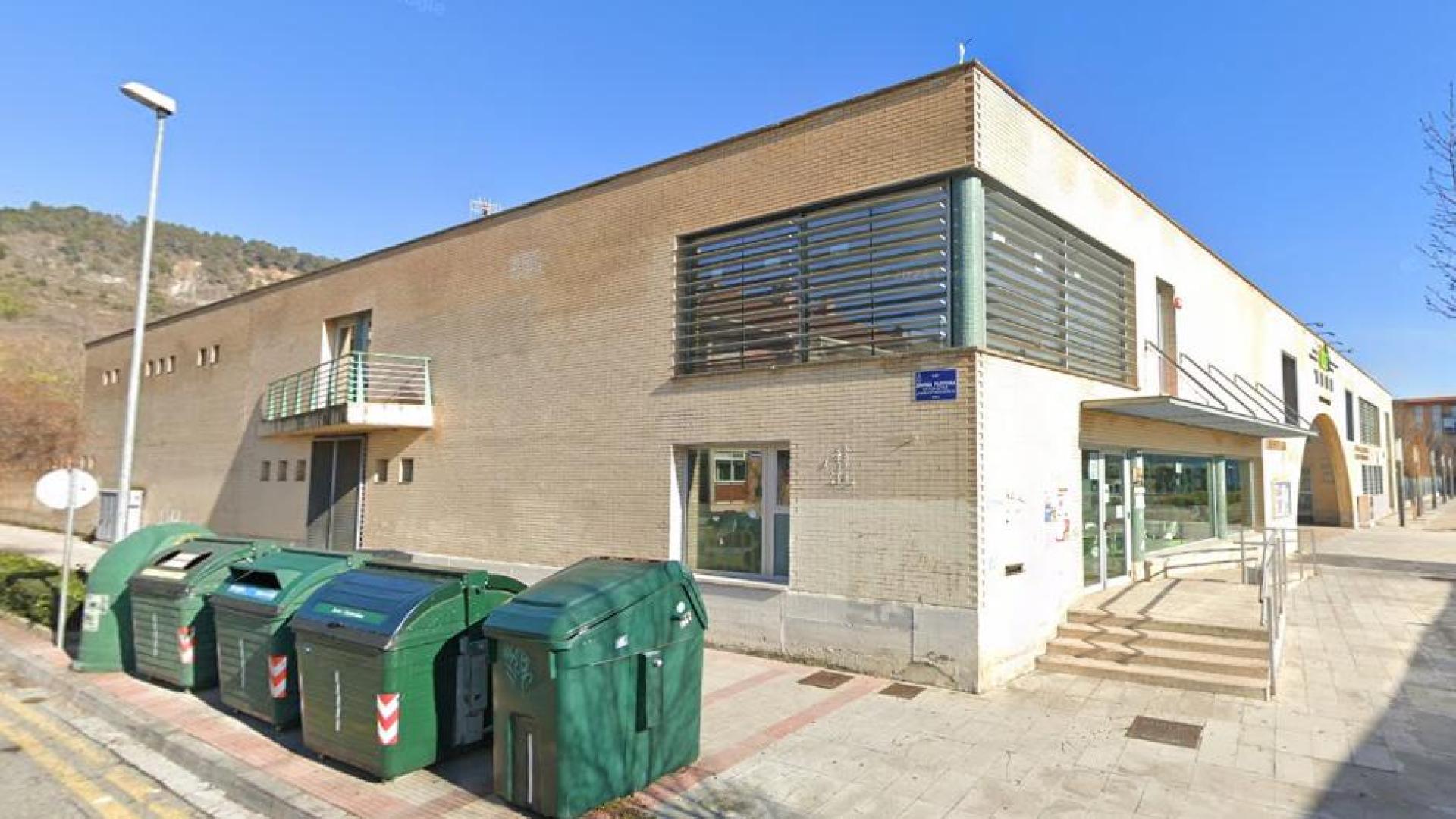 Exterior de la biblioteca pública de Ansoáin
