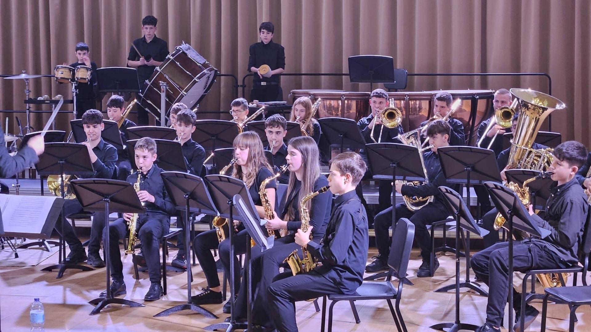 Concierto de la Brass Band del Conservatorio Profesional de Música Pablo Sarasate: ‘El poder del viento’, hoy en la Ciudad de la Música.