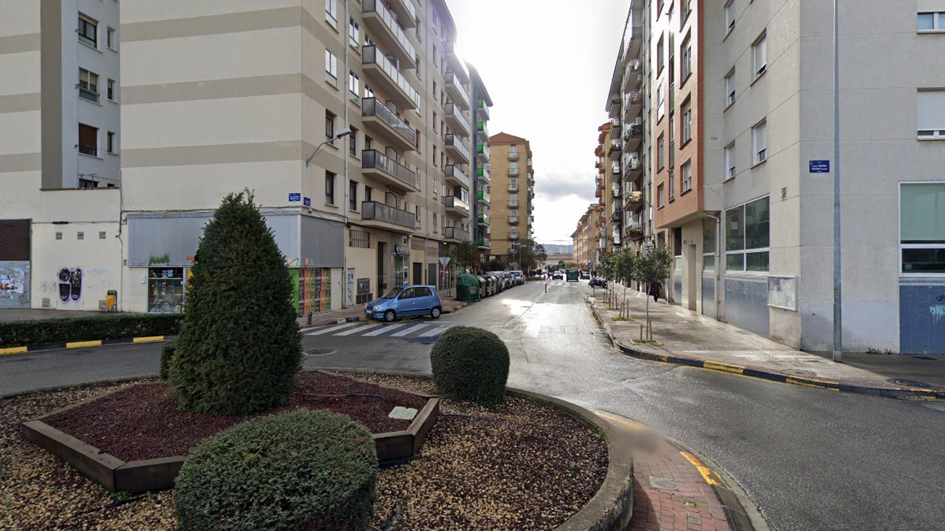 Calle Divina Pastora de Ansoáin