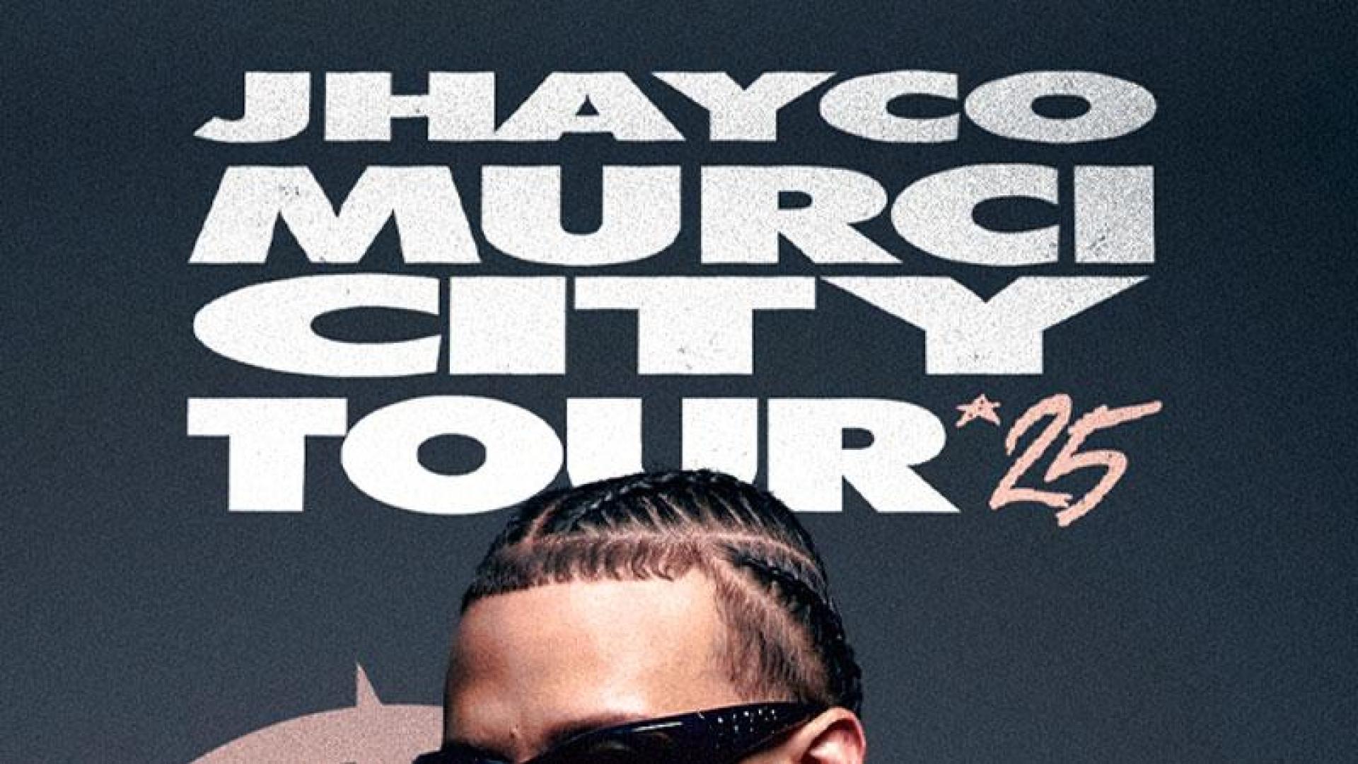 El concierto de Jhayco será el 22 de marzo