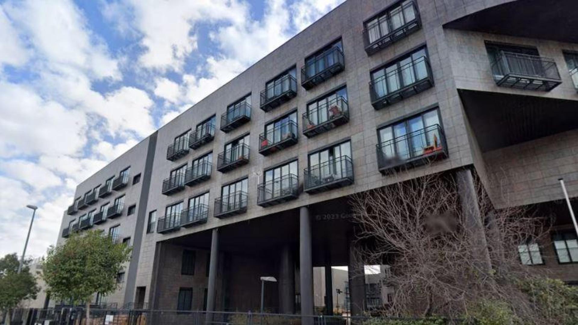 El hotel okupa en el distrito madrileño de San Blas