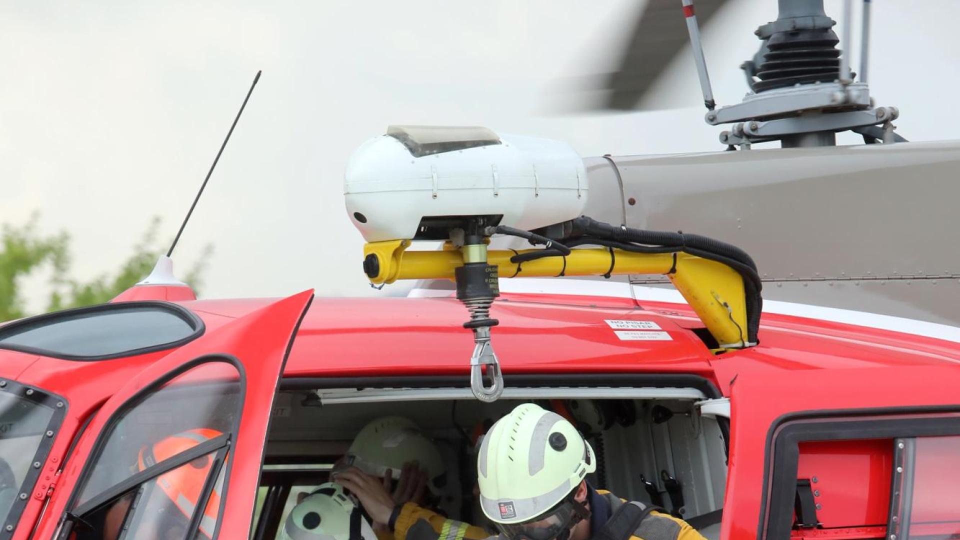 Brigada helitransportada forestal (BHIF) en Miluce