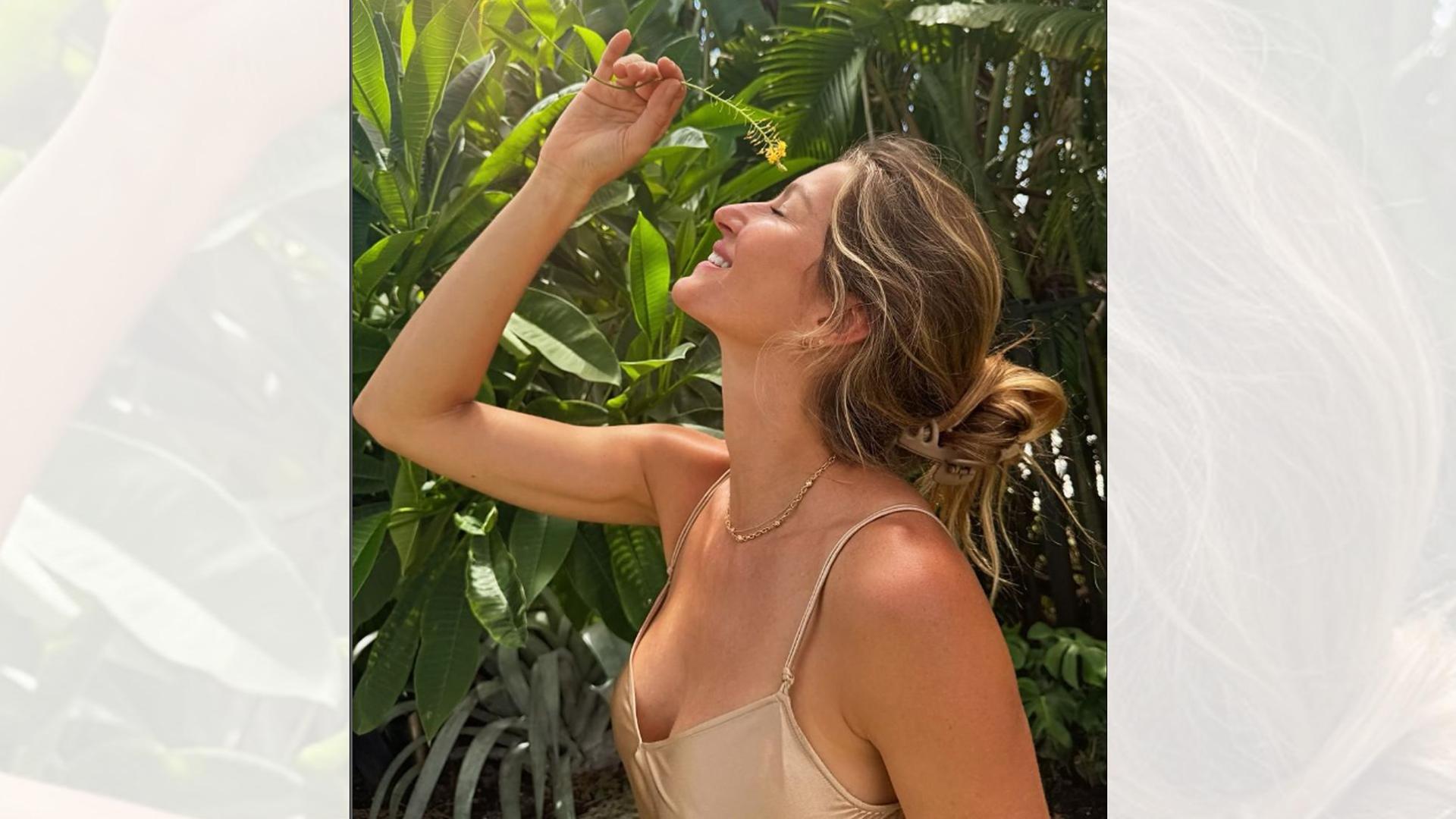 Instantánea de la modelo Gisele Bündchen publicada en su cuenta de Instagram /