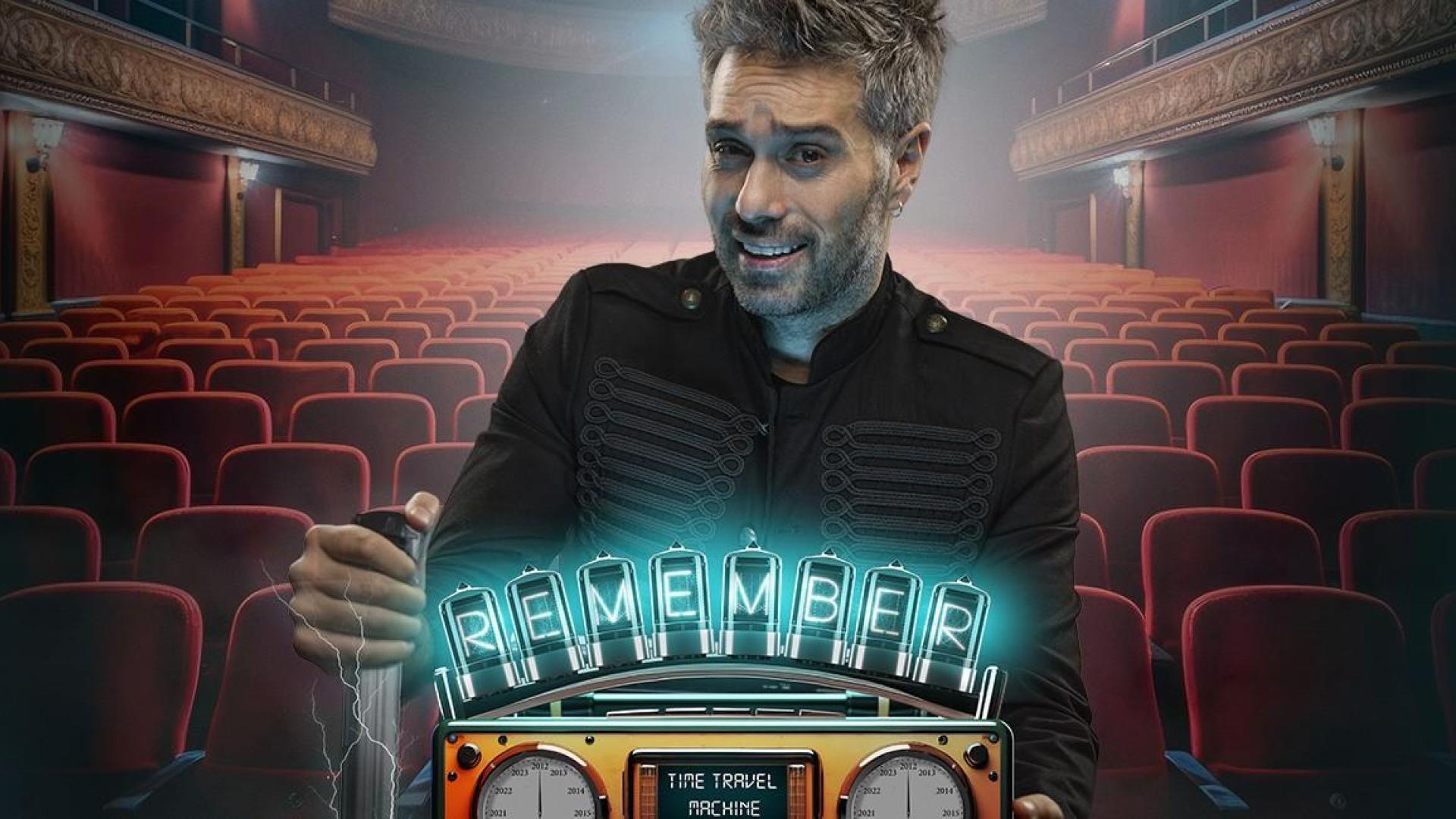 Dani Martínez presenta en Baluarte su espectáculo 'Remember'.