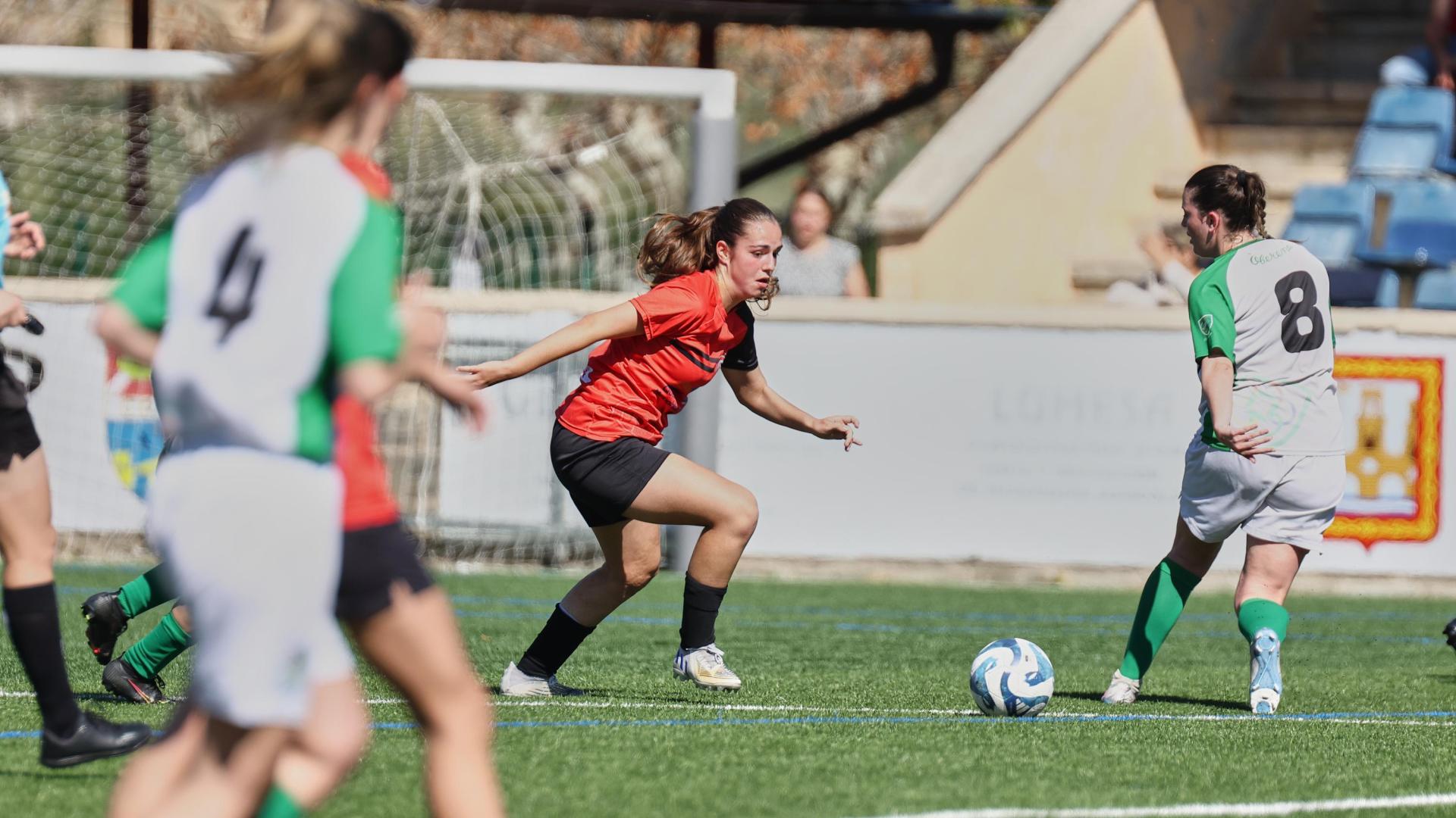 Nahia Jaime, del Mulier, en el duelo frente a Oberena