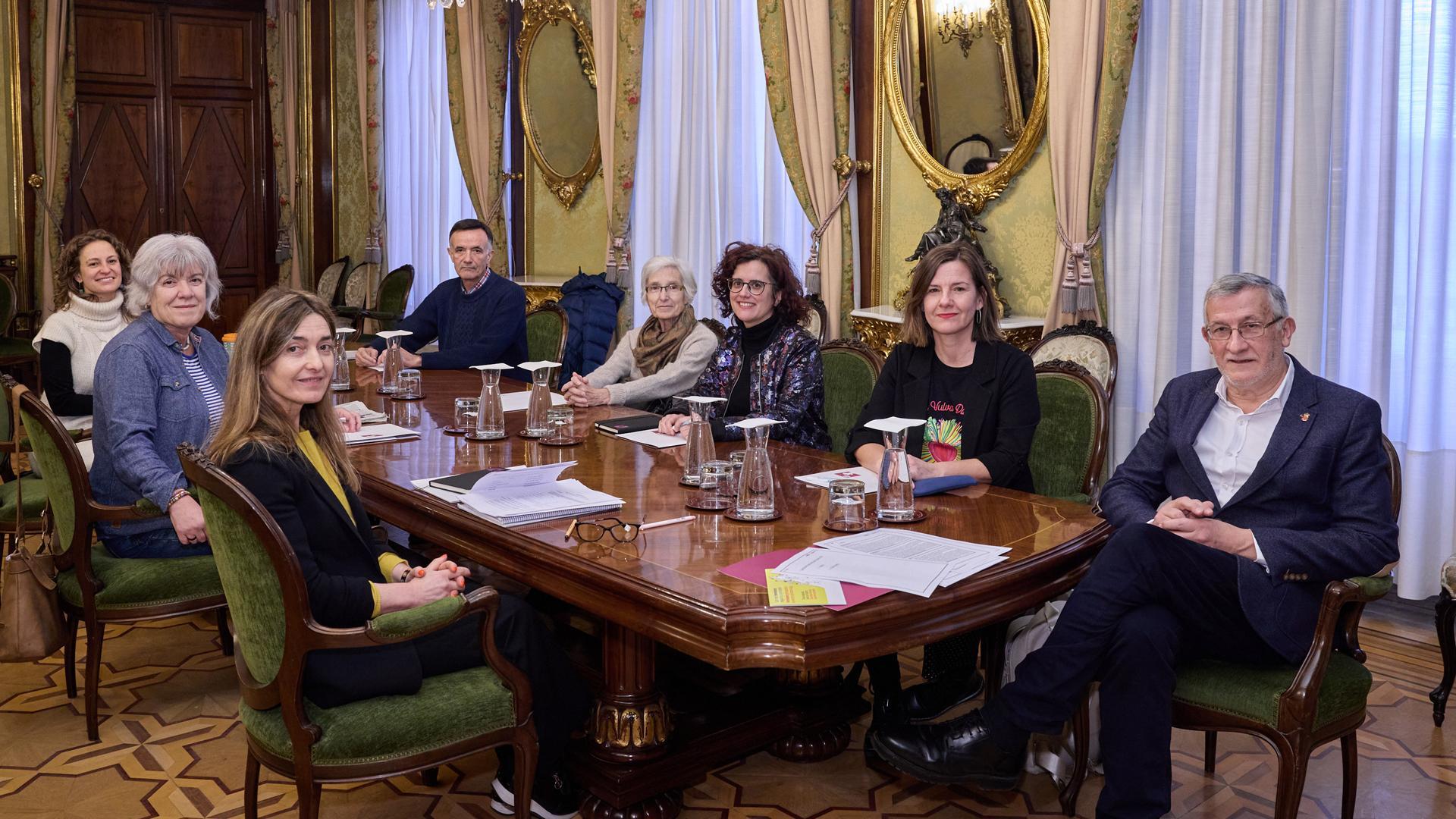 Reunión del jurado del Premio Berdinna
