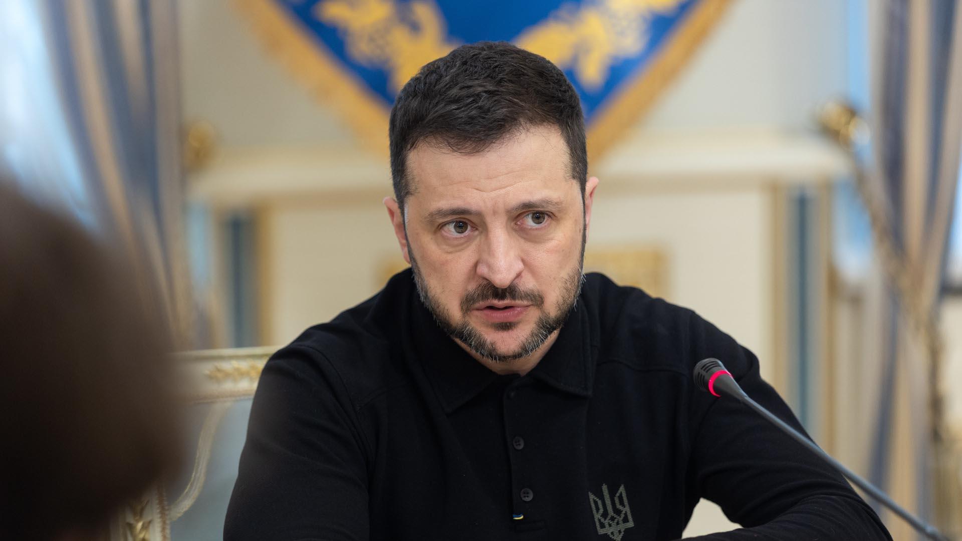 Volodímir Zelenski ha mantenido este miércoles un encuentro con el secretario del Tesoro de EEUU, Scott Bessent,