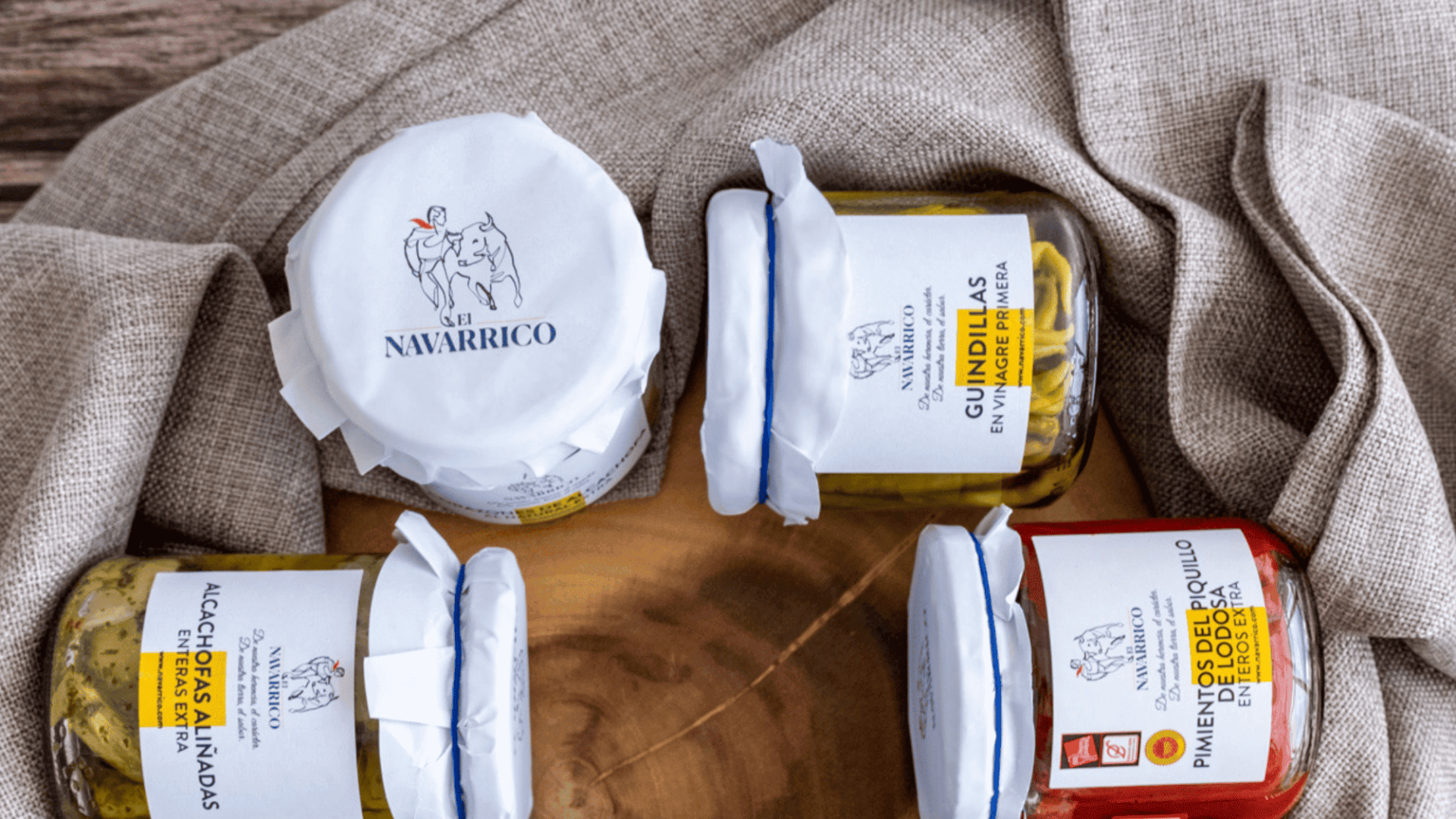 Algunas conservas de la marca 'El Navarrico'