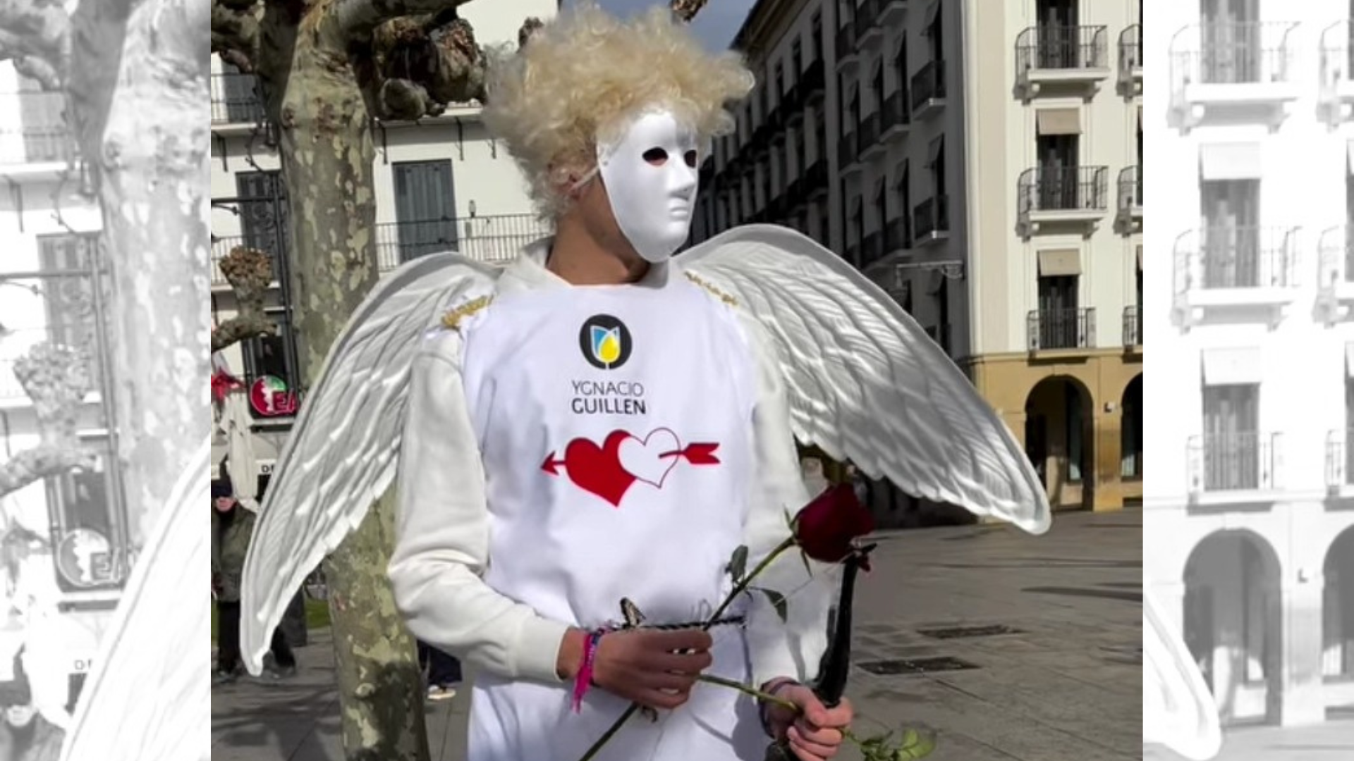 Cupido en la Plaza del Castillo