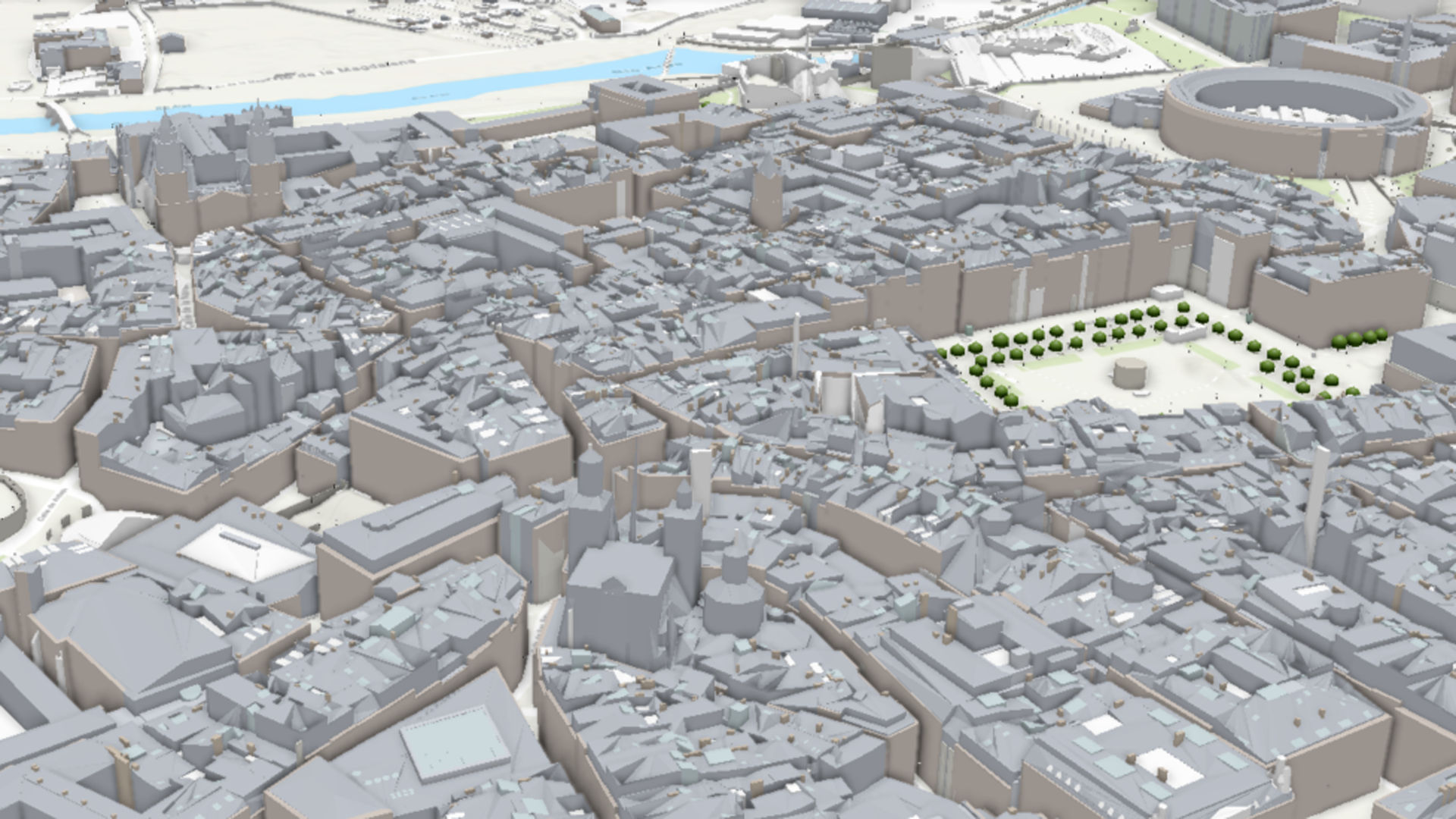 El gemelo digital territorial de Pamplona ofrecerá capacidades de simulación o predicción de escenarios hipotéticos a partir de datos geolocalizados